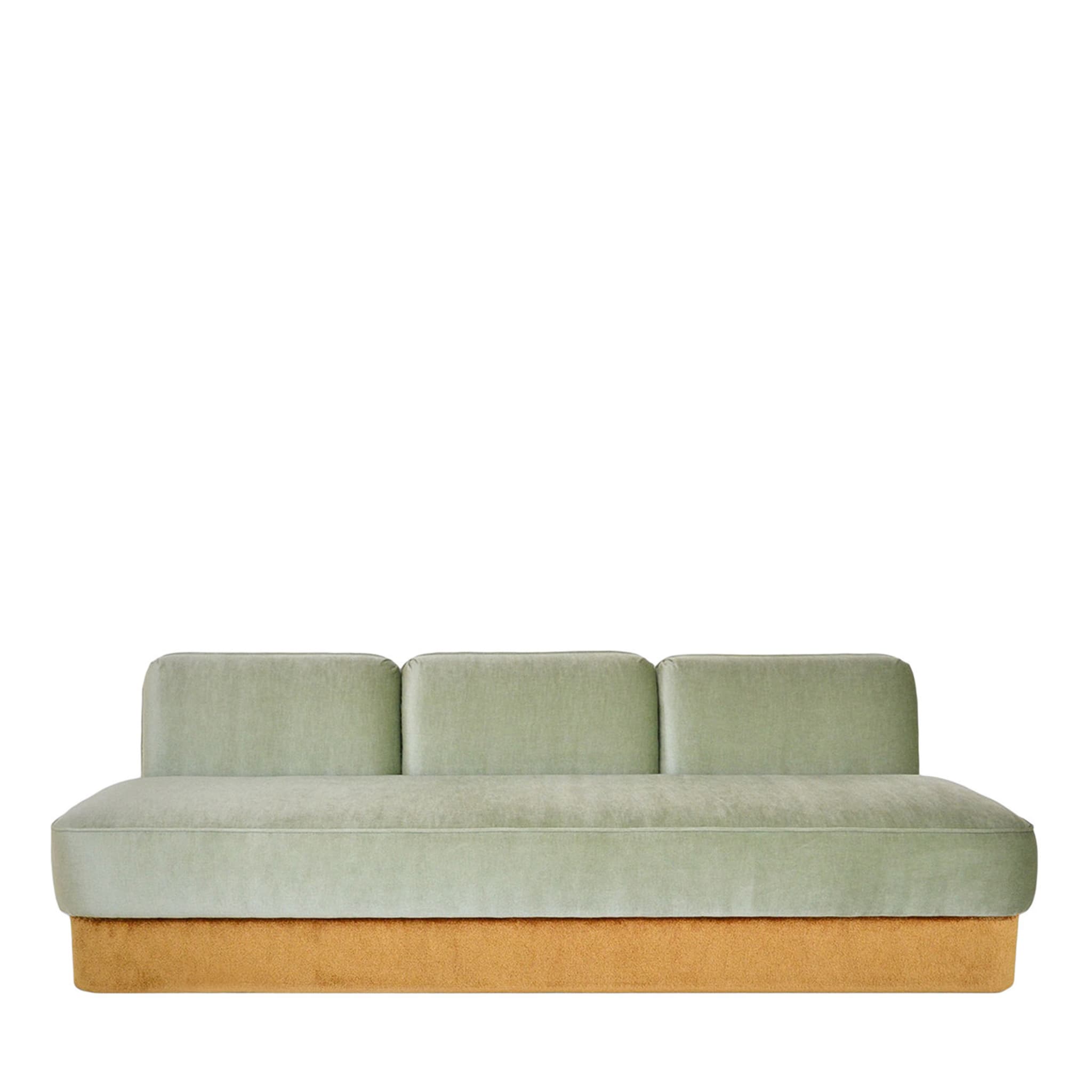 Pudergrünes Sofa von Cristina Celestino - Hauptansicht