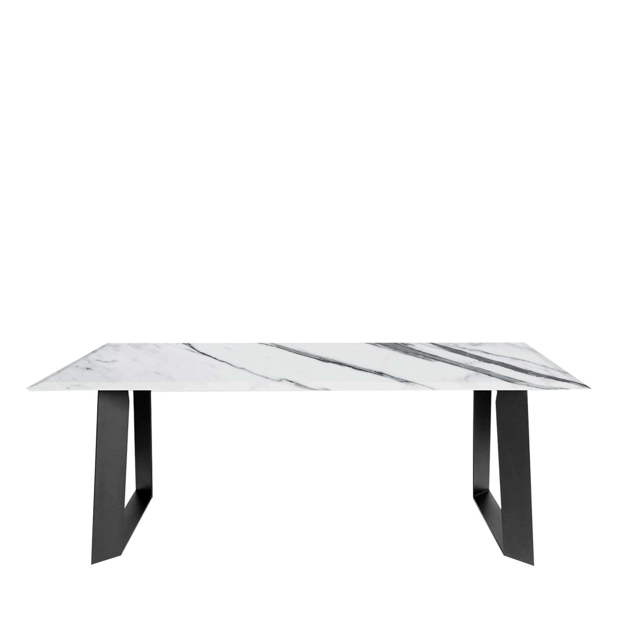 Domino Carrara Dining Table - Main view