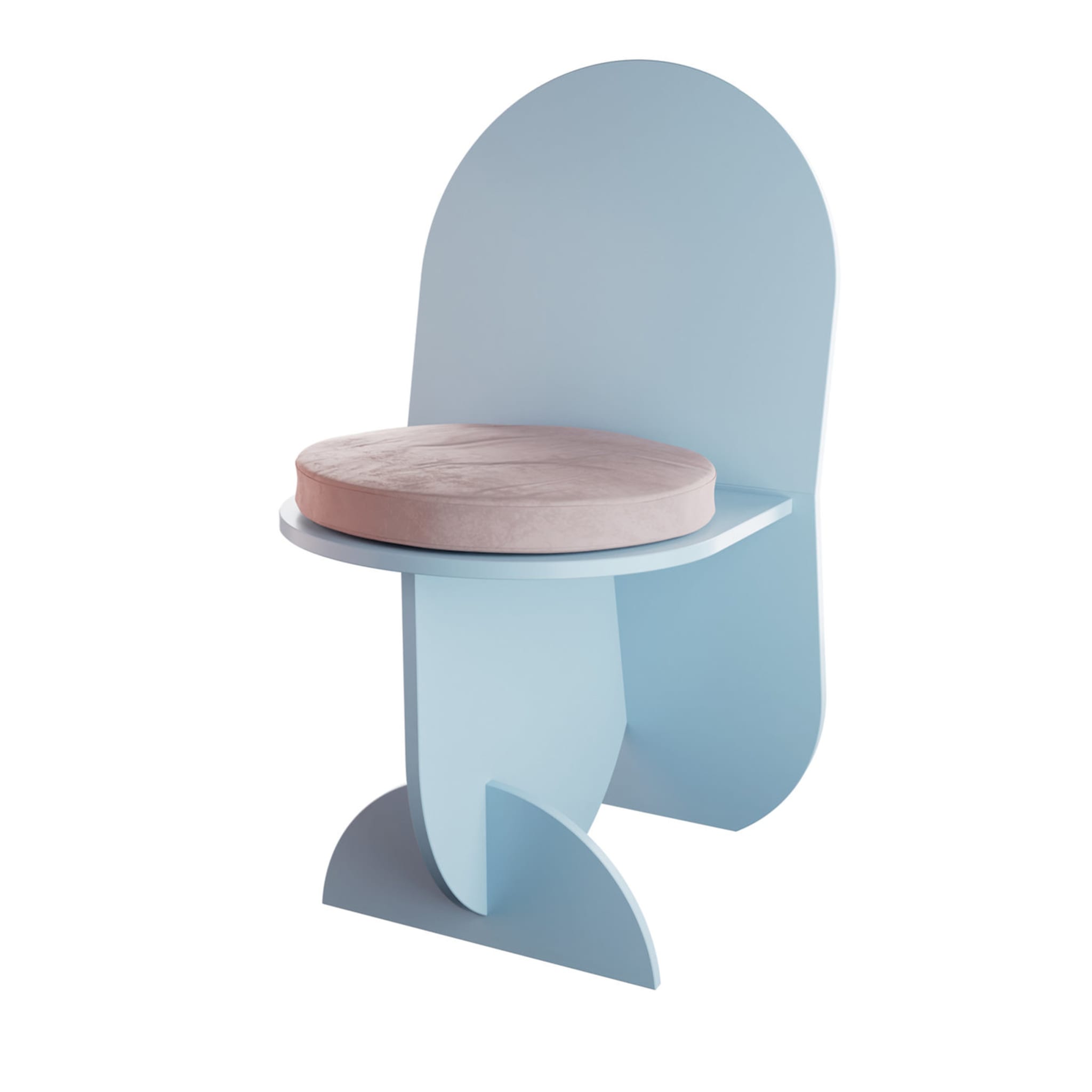 F4 TT05 Light-Blue Chair - Main view