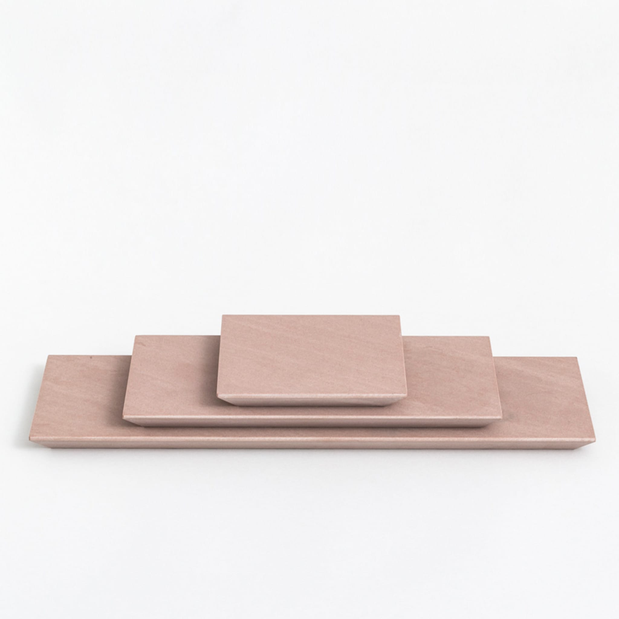 Pink Quartzite Set of 3 Cutting Boards - Alternative view 1