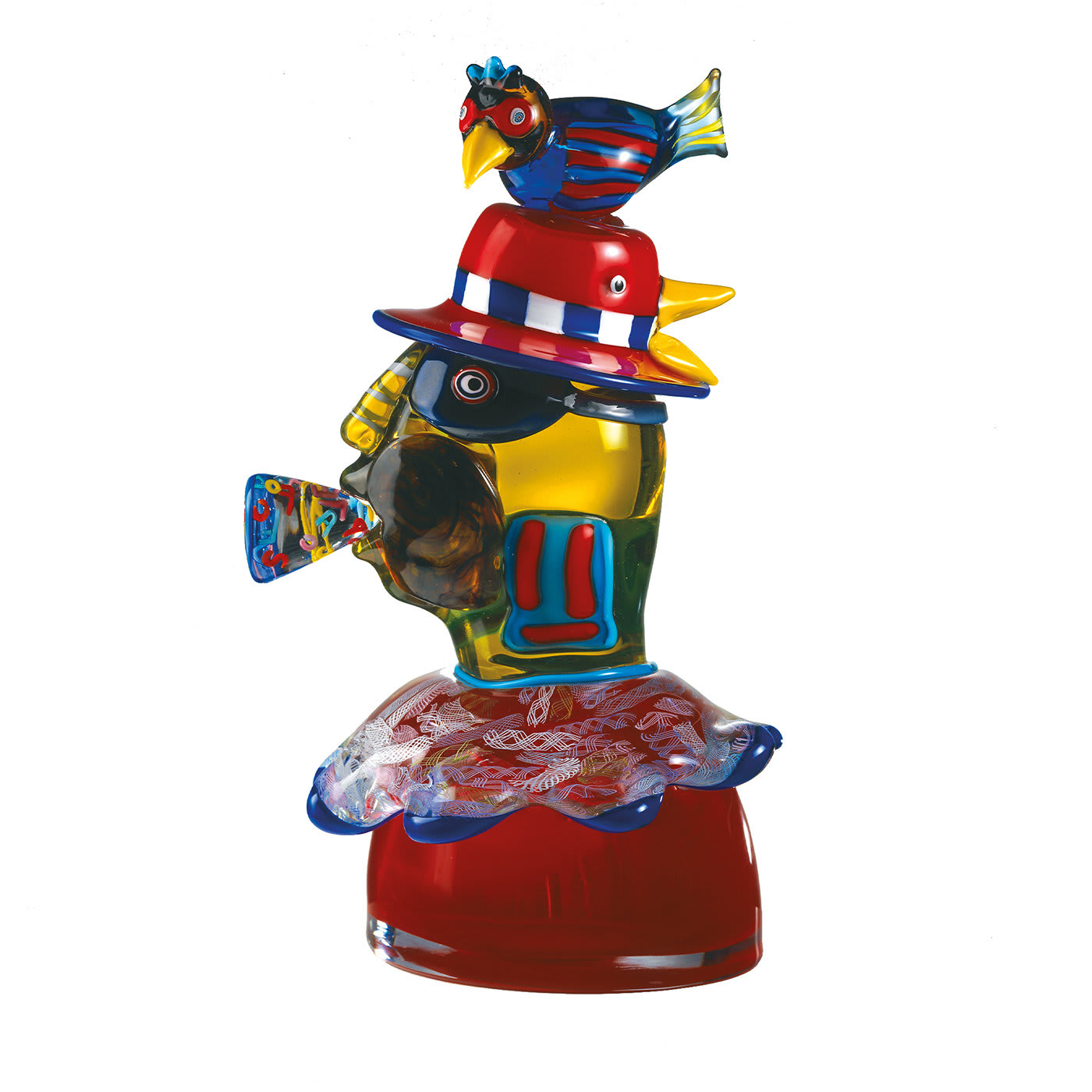 Payaso Sculpture by Alfredo Sosabravo Limited Edition Ars Murano | Artemest