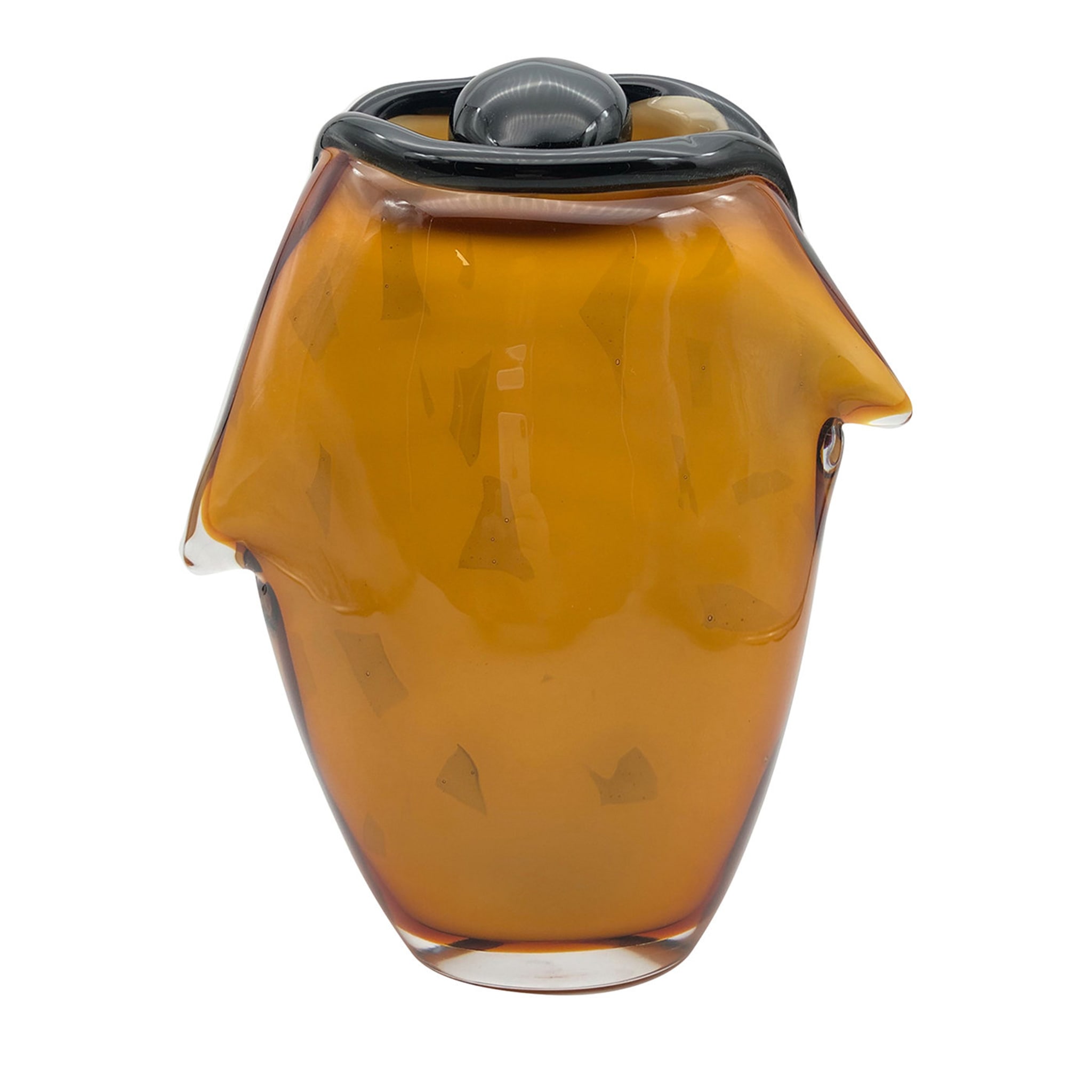 The Eye Amber Vase by Toso Cristiano - Main view
