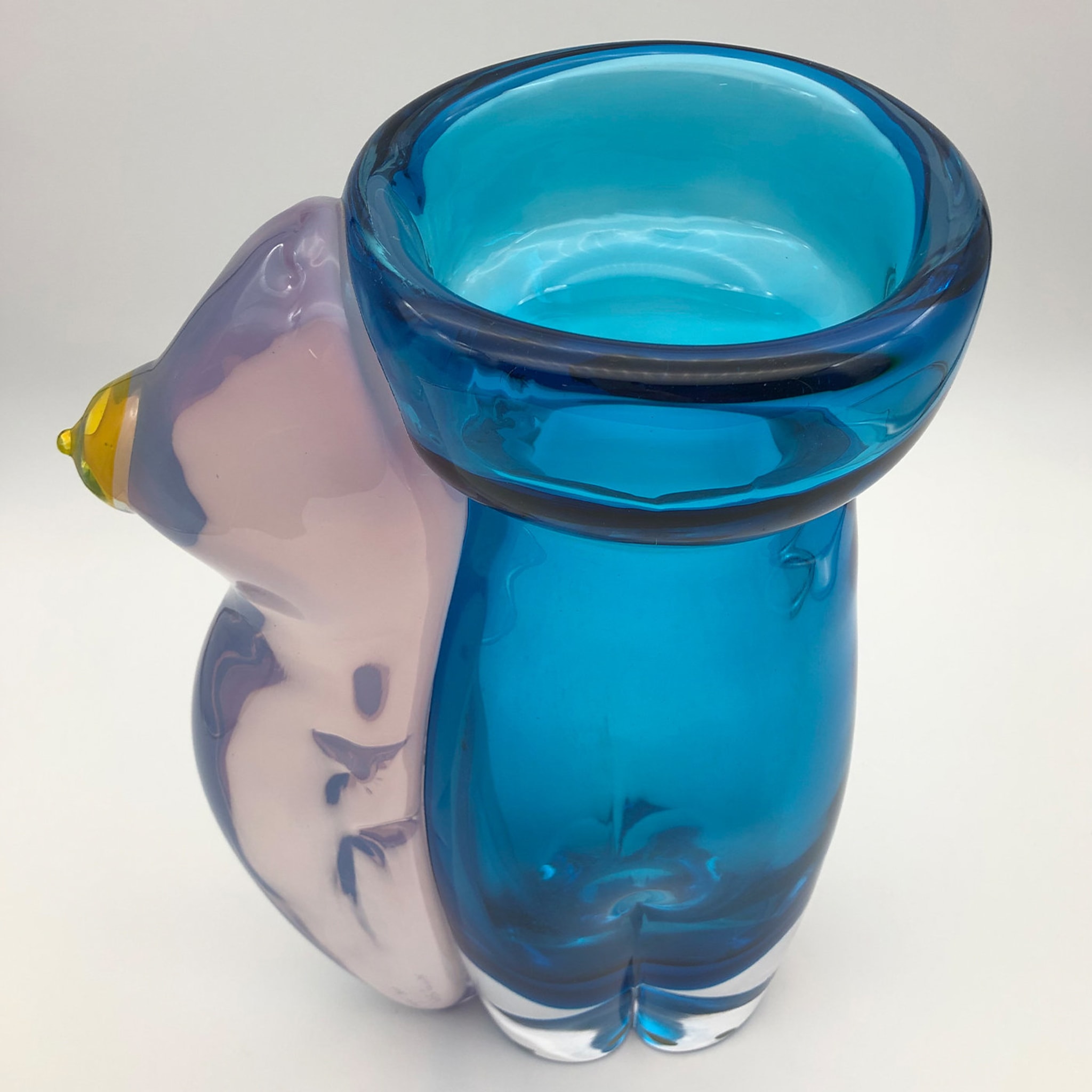 Eros Aquamarine Vase #1 by Toso Cristiano - Alternative view 3
