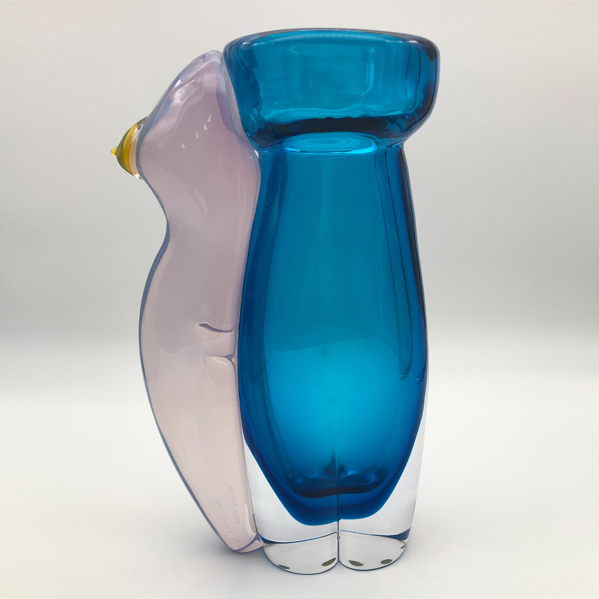 Eros Aquamarine Vase #1 by Toso Cristiano - Alternative view 4