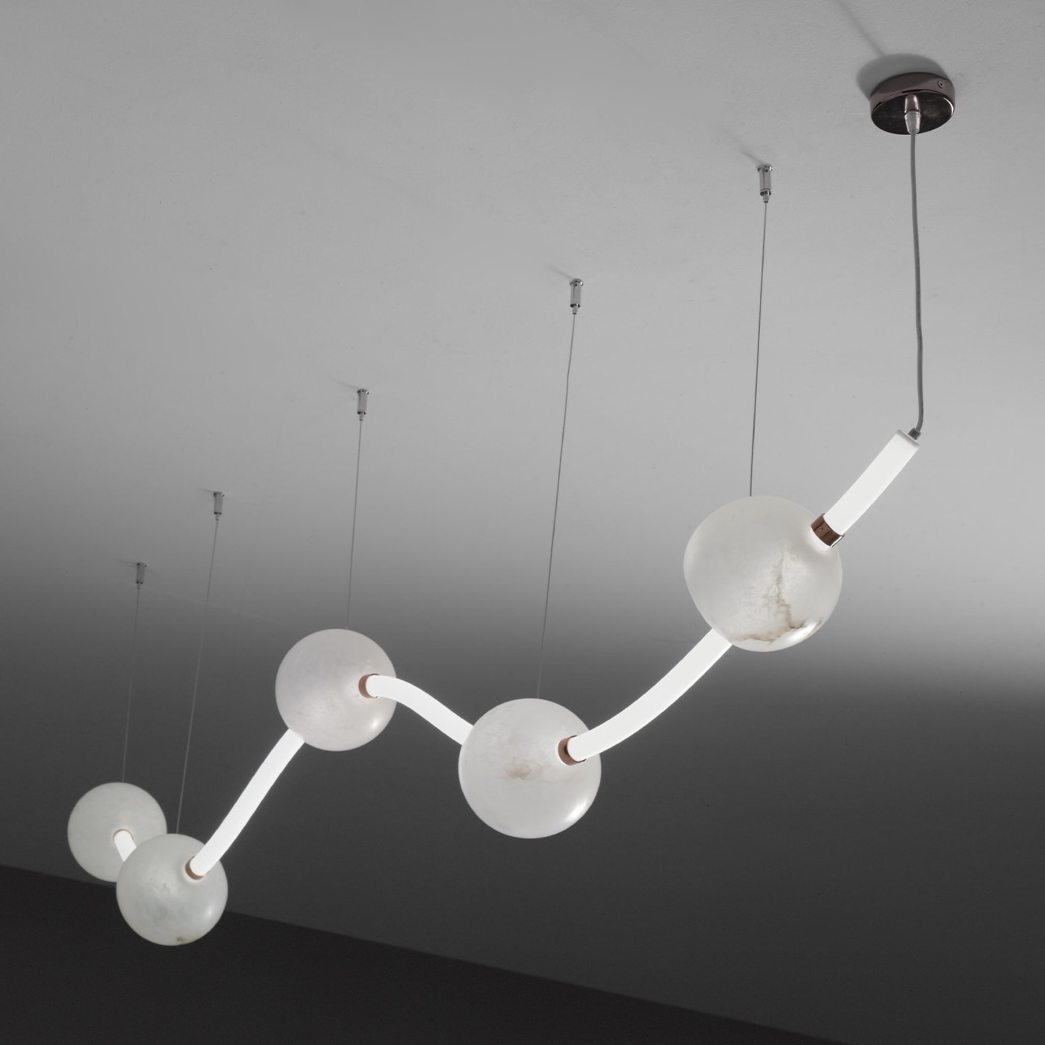 Gea Lampe suspendue à 5 lumières - Vue alternative 3