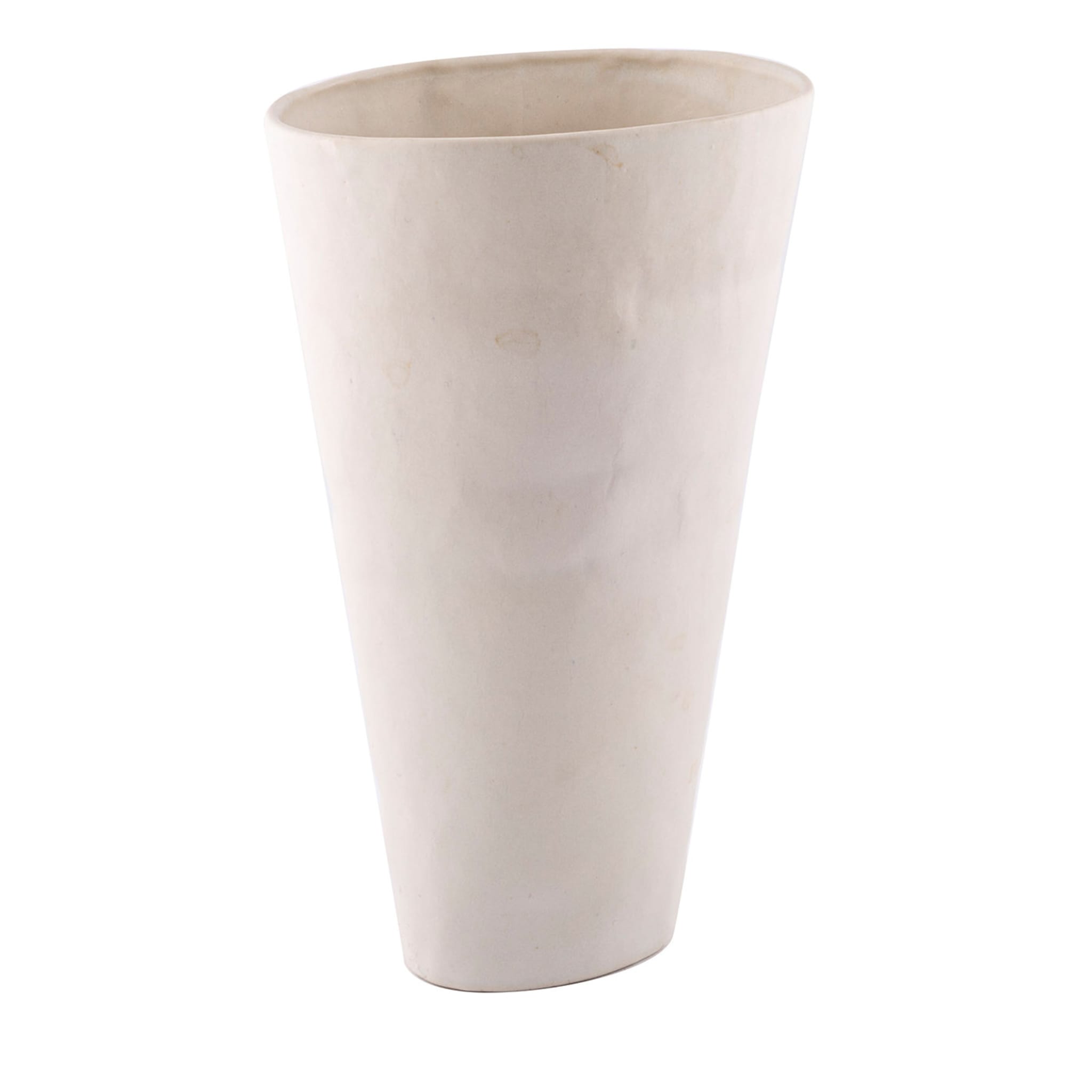 Vaso di porcellana bianca #2 - Vista principale