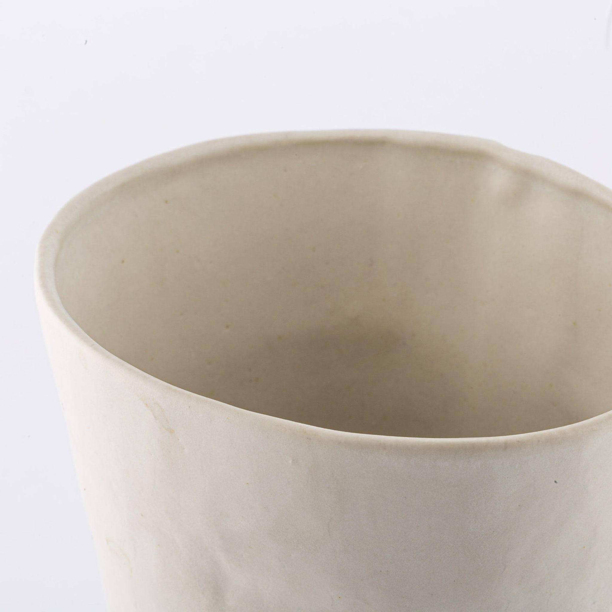 Vaso di porcellana bianca #2 - Vista alternativa 2