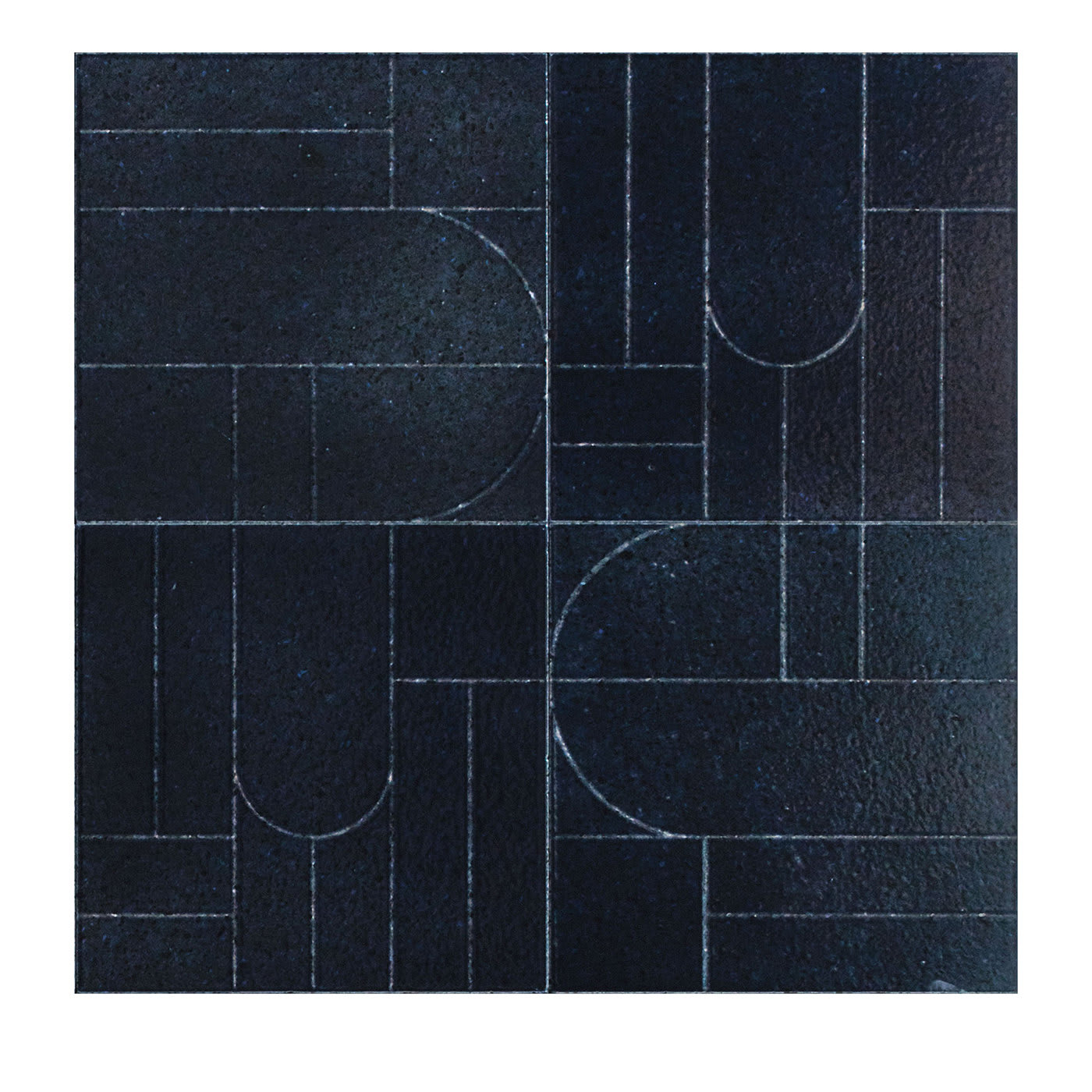 Teorema Set of 11 Blue Tiles by Margherita Rui - Ninefifty