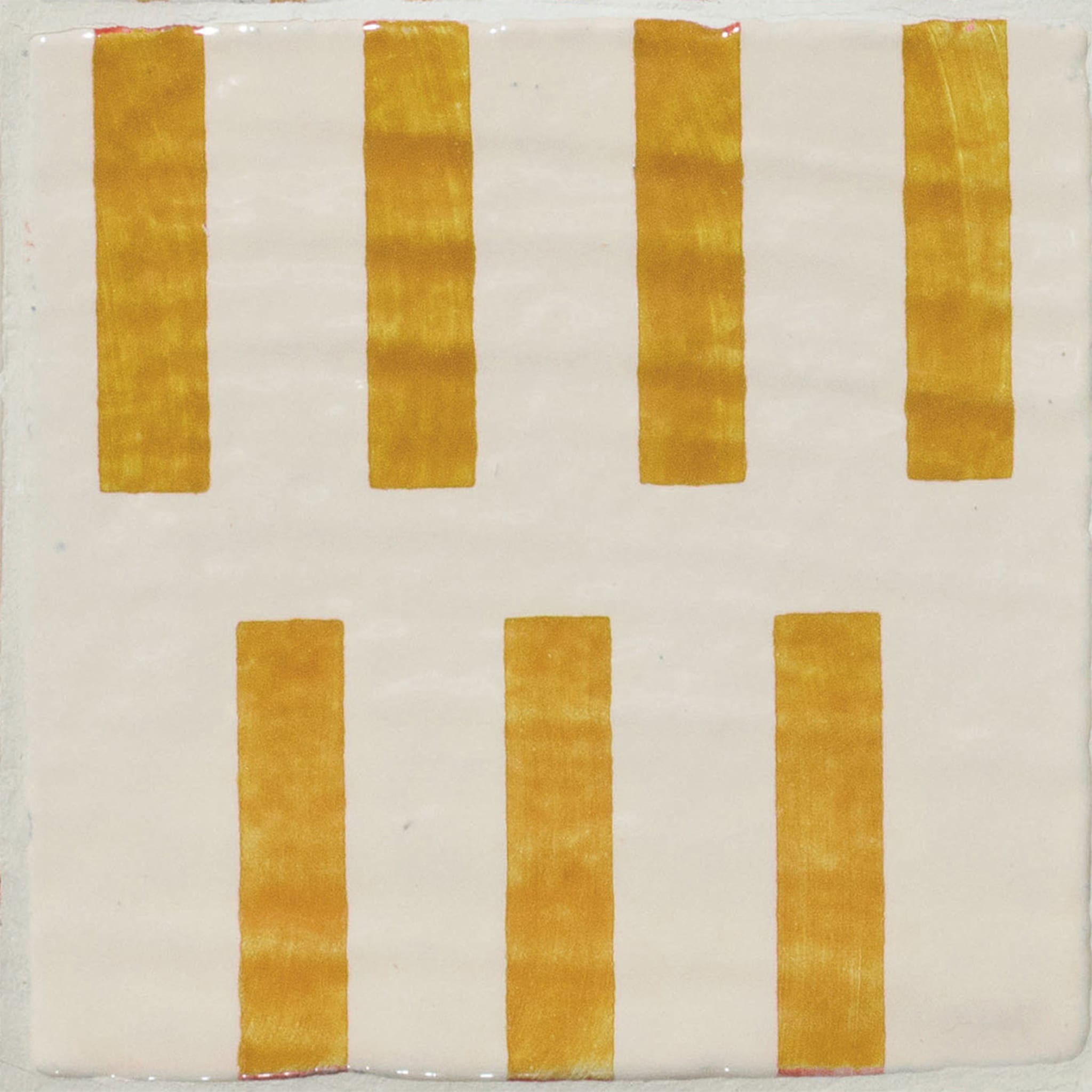 Alfabeto Set of 44 White and Yellow Tiles by Margherita Rui - Alternative view 4