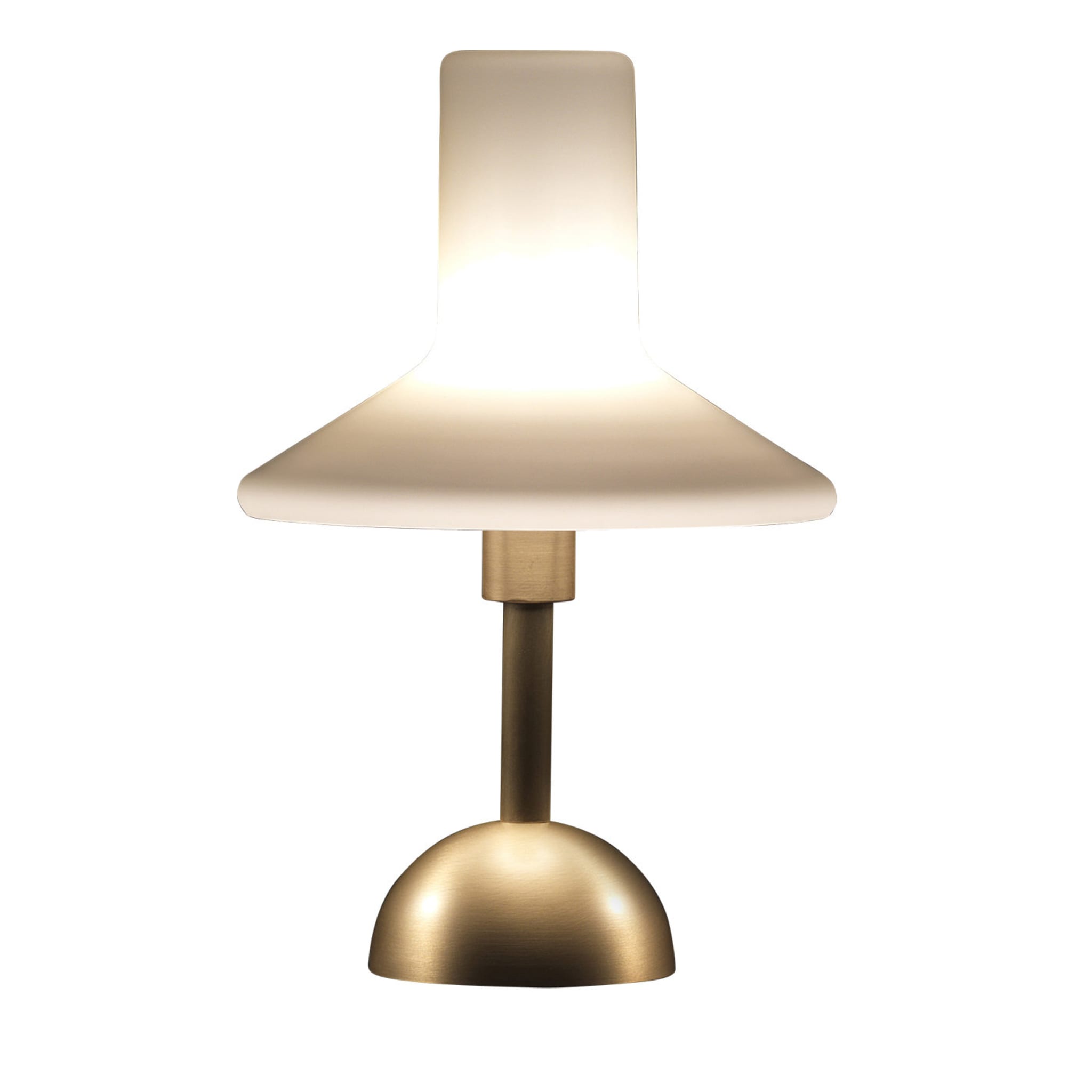 Olly Brass Medium Table Lamp - Main view