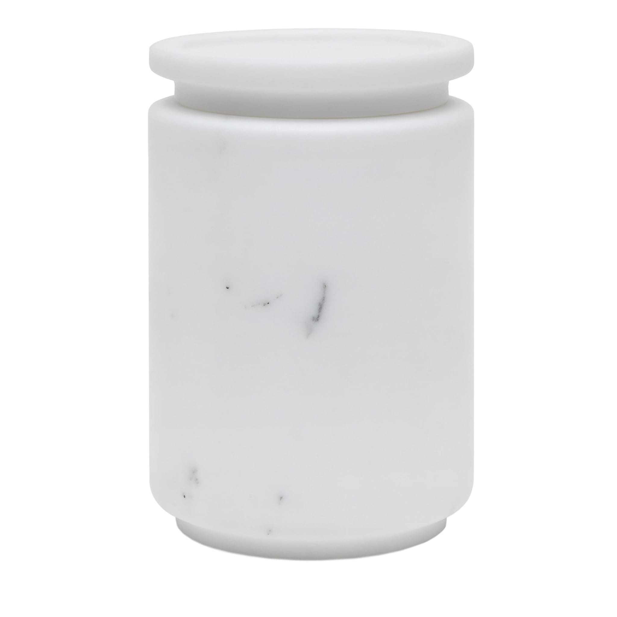 Pyxis Large White Michelangelo Jar by Ivan Colominas - Main view