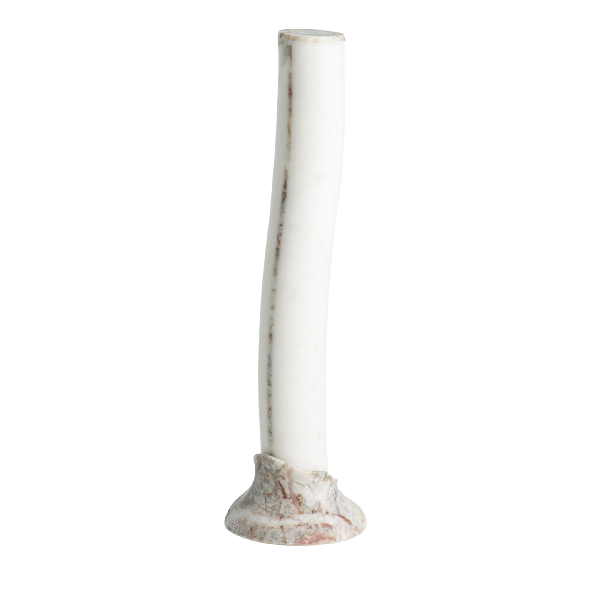 Lone Reef White/Pink Marble Table Lamp by Jacopo Simonetti - Main view