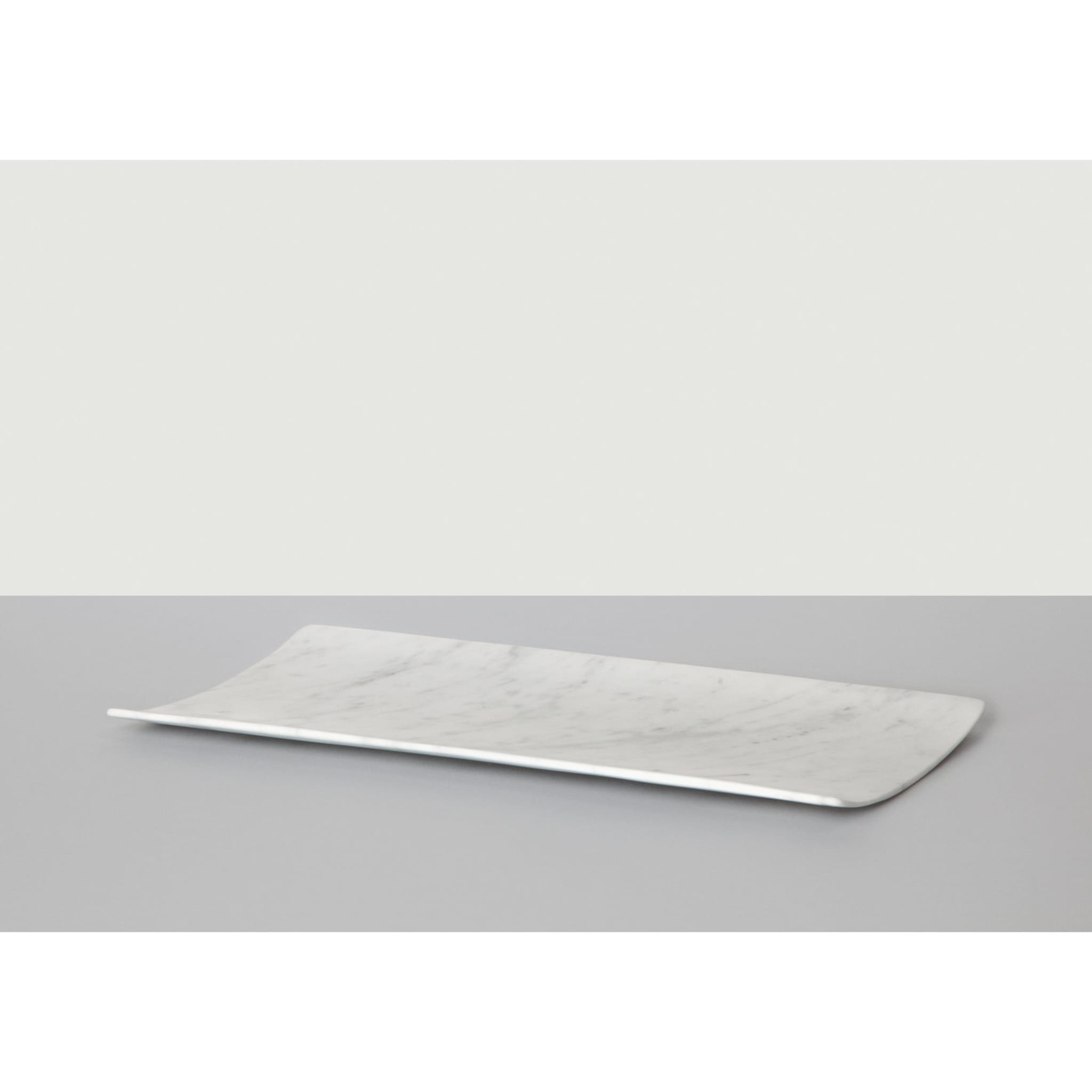 Curvati großes Tablett aus weißem Carrara von Studioformart - Alternative Ansicht 4