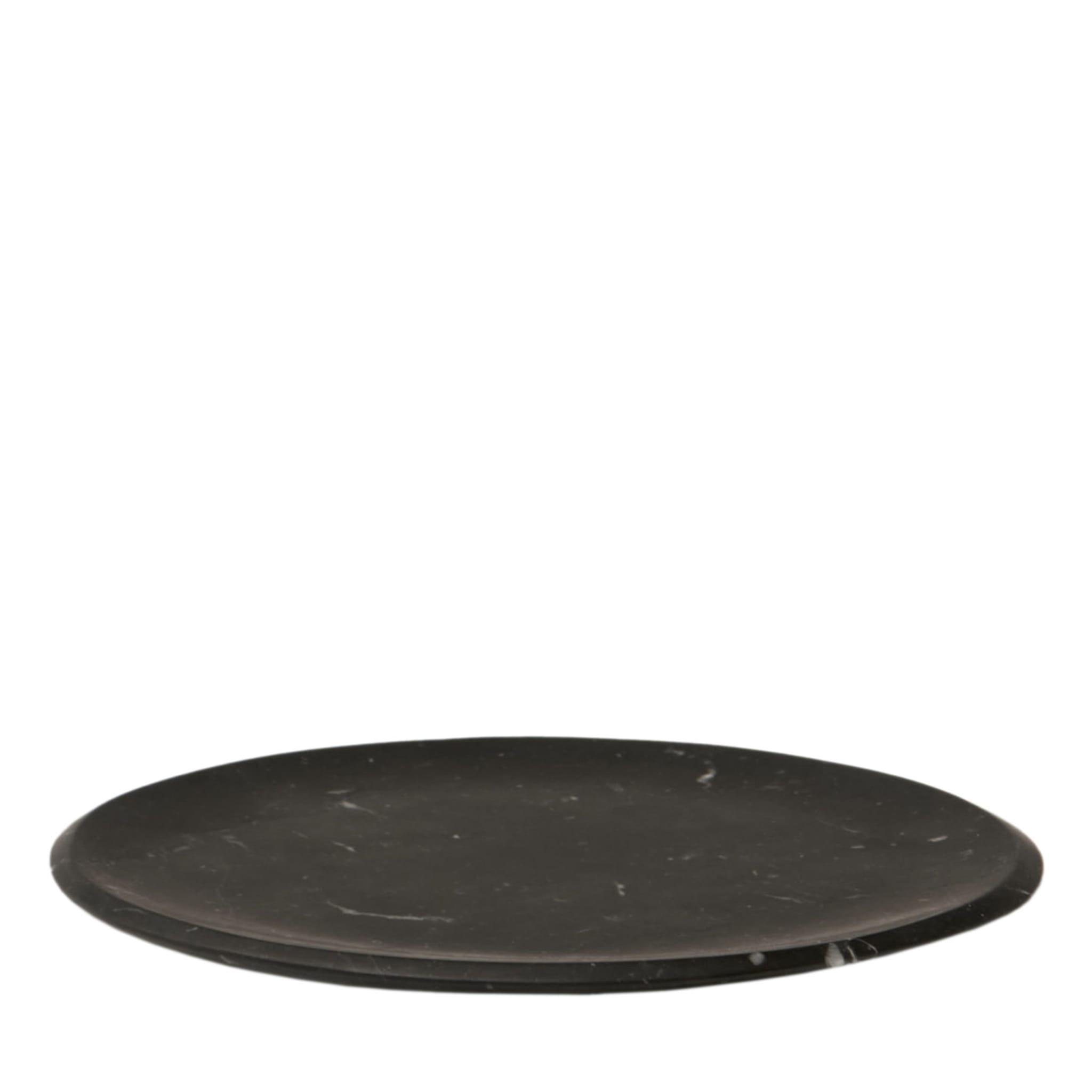 Black Marquina Dinner Plate by Ivan Colominas #3 - Main view