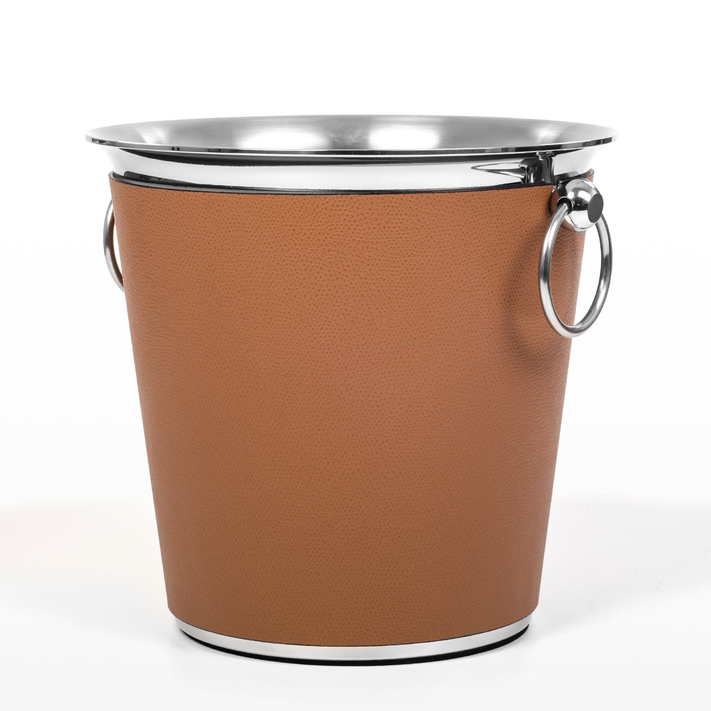 Camel Leather Champagne Cooler - Pinetti