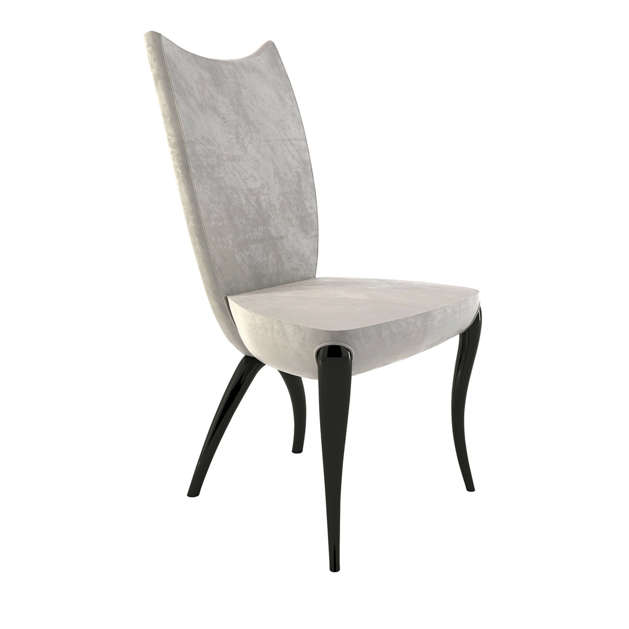 Vanity Gray Chair by Hanno Giesler - Main view