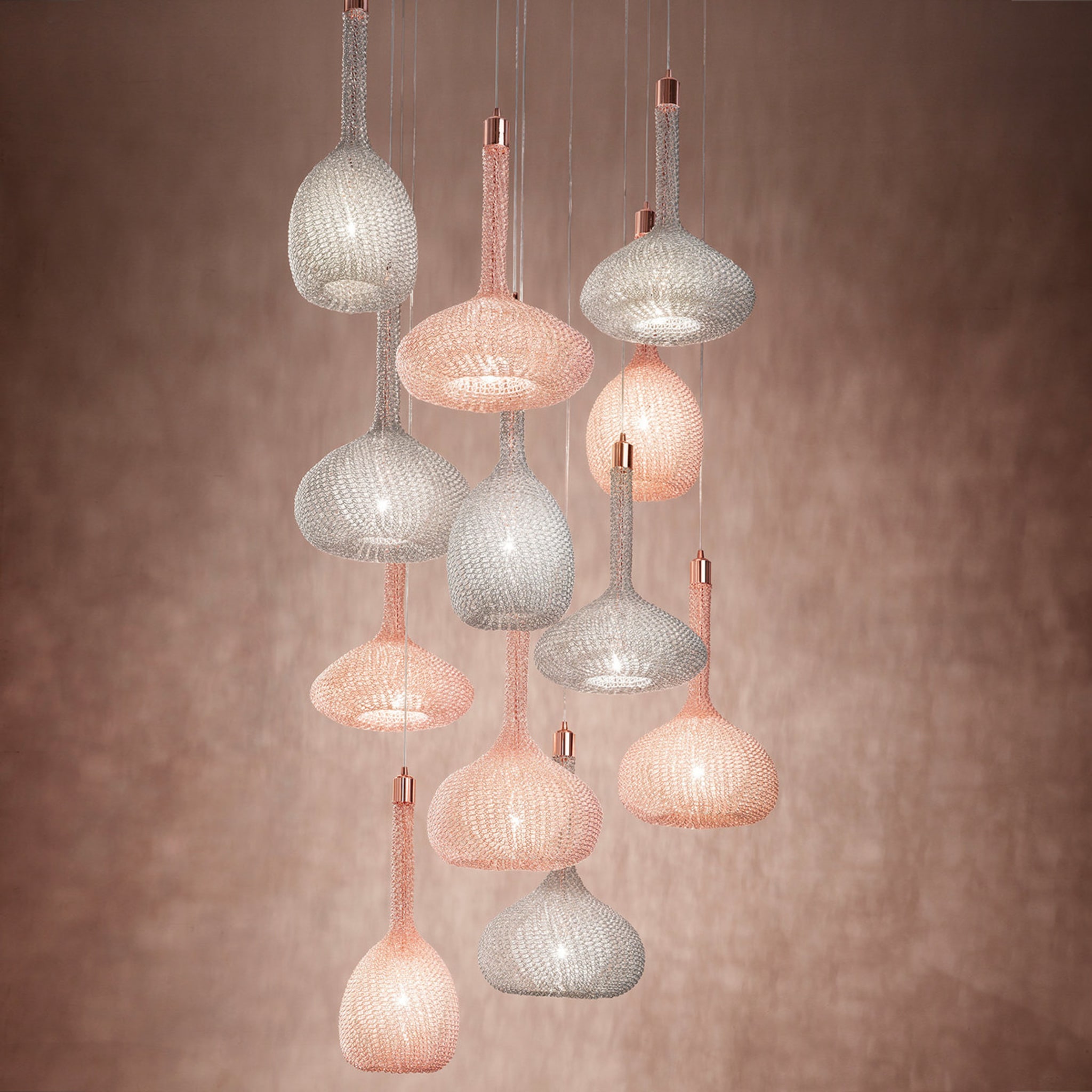Luce Pink Pendant Lamp #4 - Alternative view 4