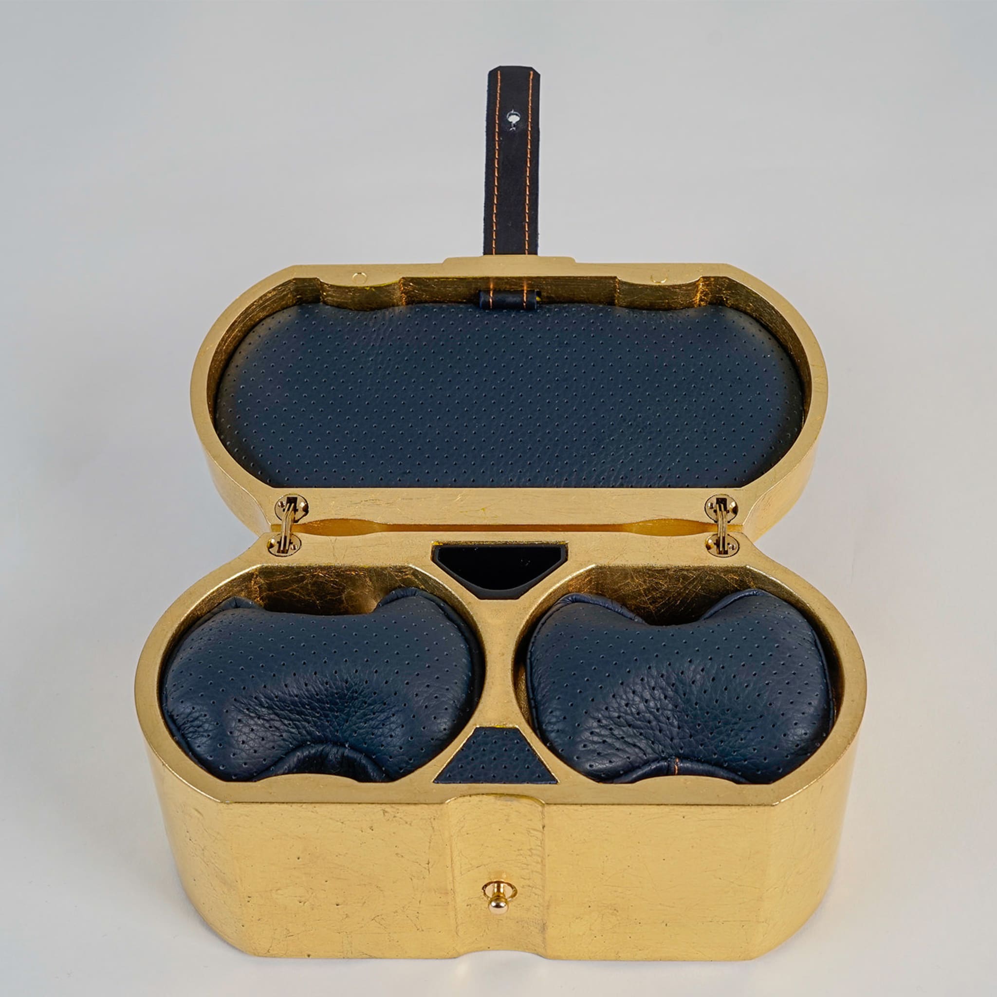 MT Travel Gold and Blue Double Watch Case - Alternative view 2