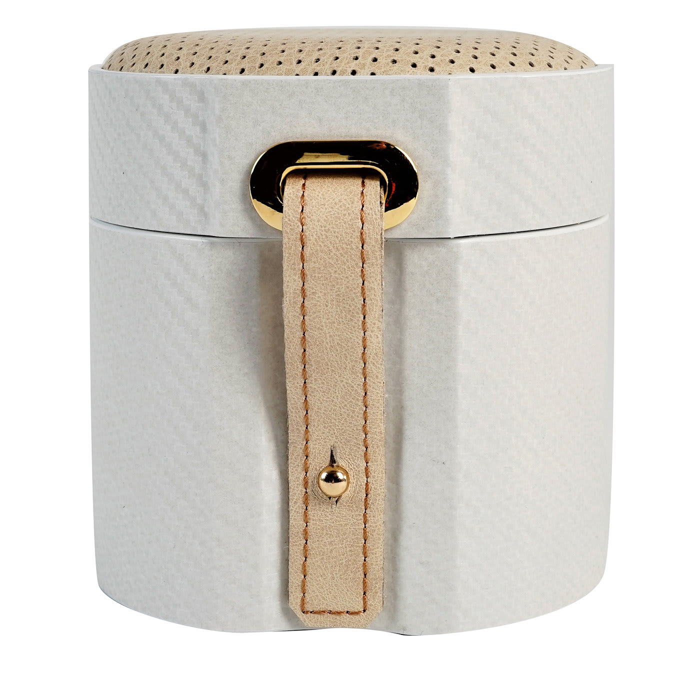 MT Travel White and Cream Watch Case - Maurizio Time
