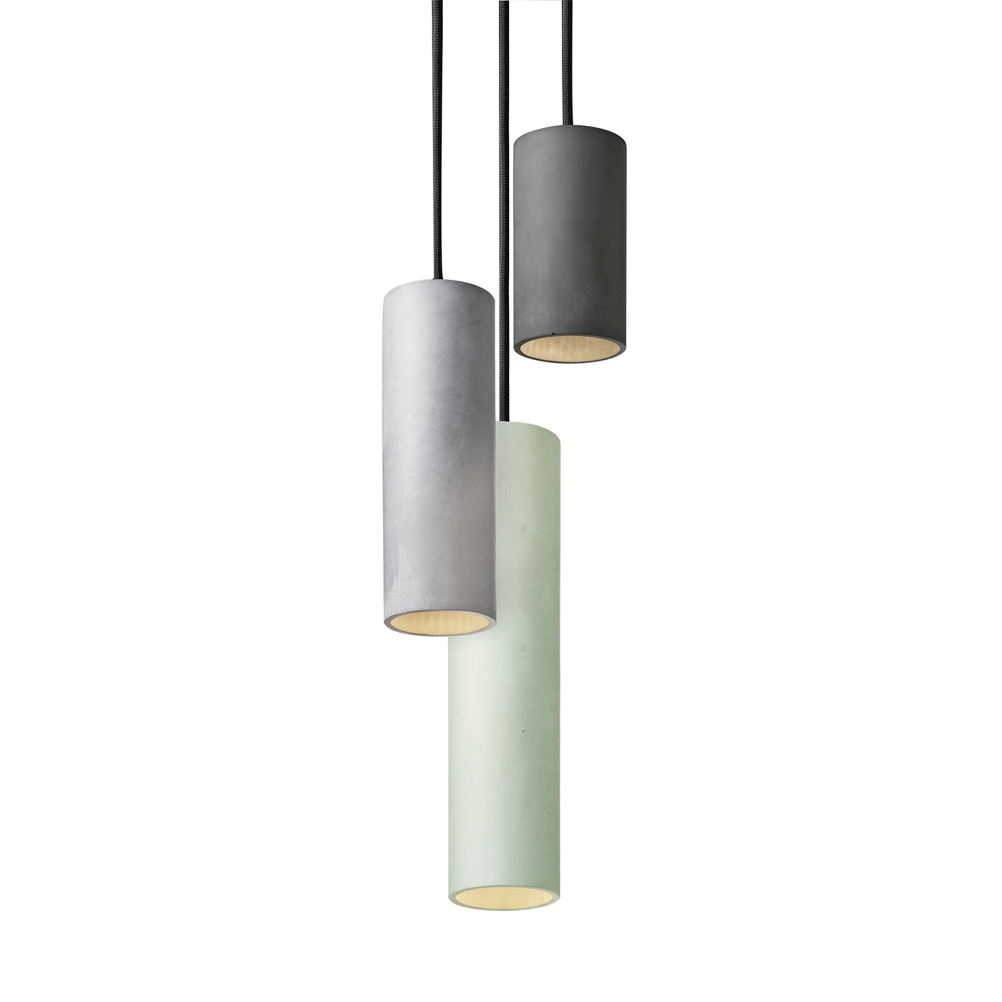 Cromia Trio Concrete Pendant Lamp  - Main view
