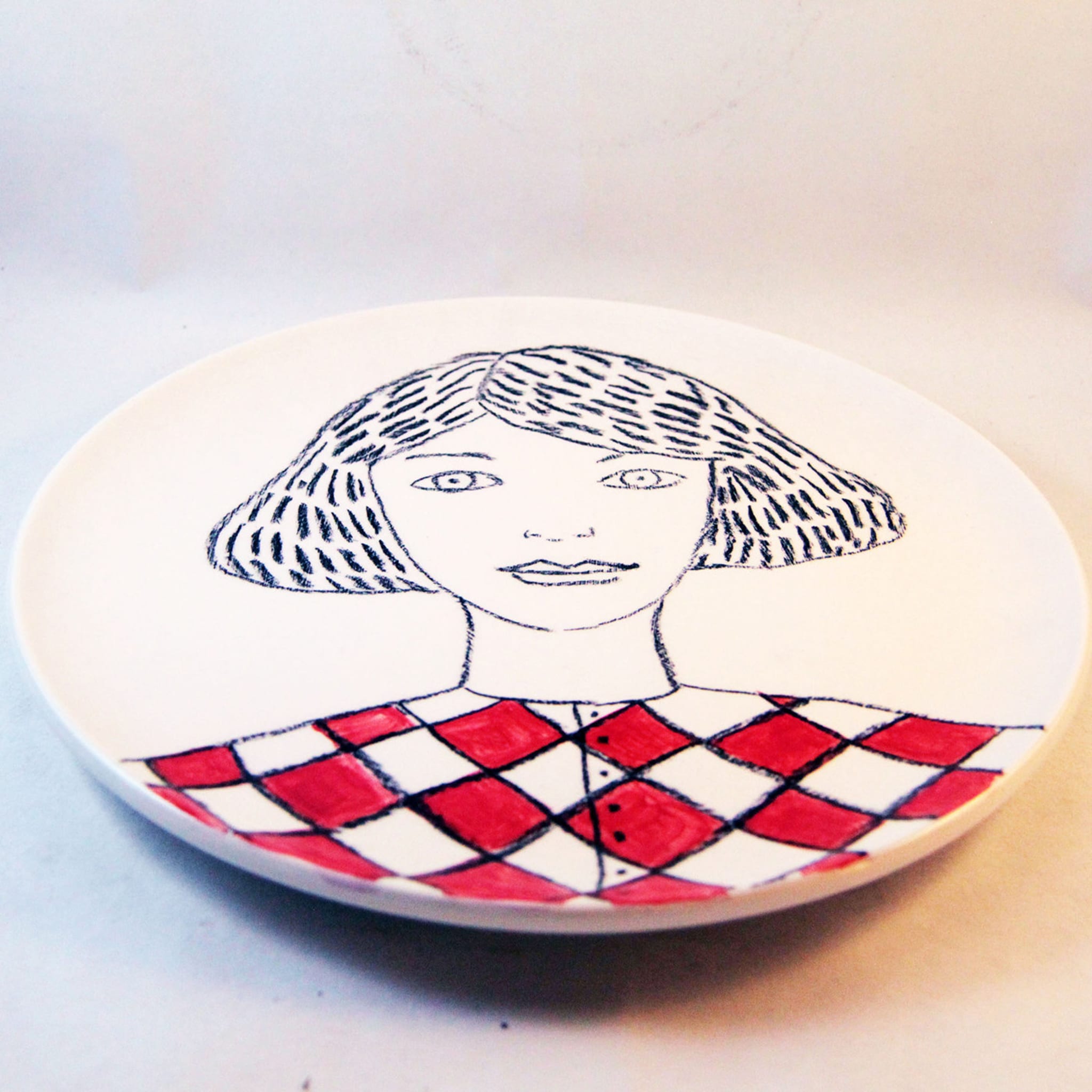 Woman Decorative Plate #1 - Alternative view 2