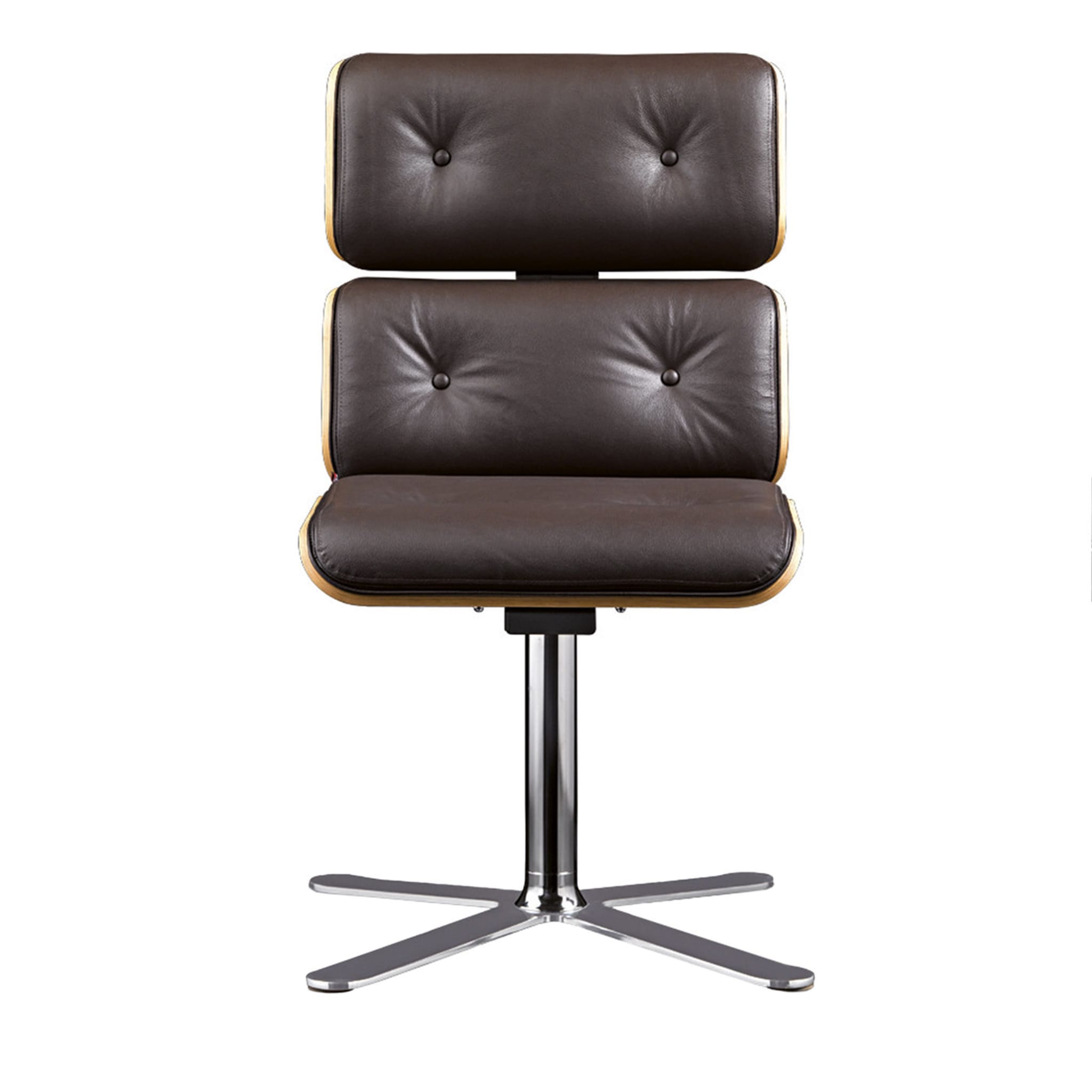 Armadillo 6 Dark Brown Office Chair by Rainer Bachschmid - Main view