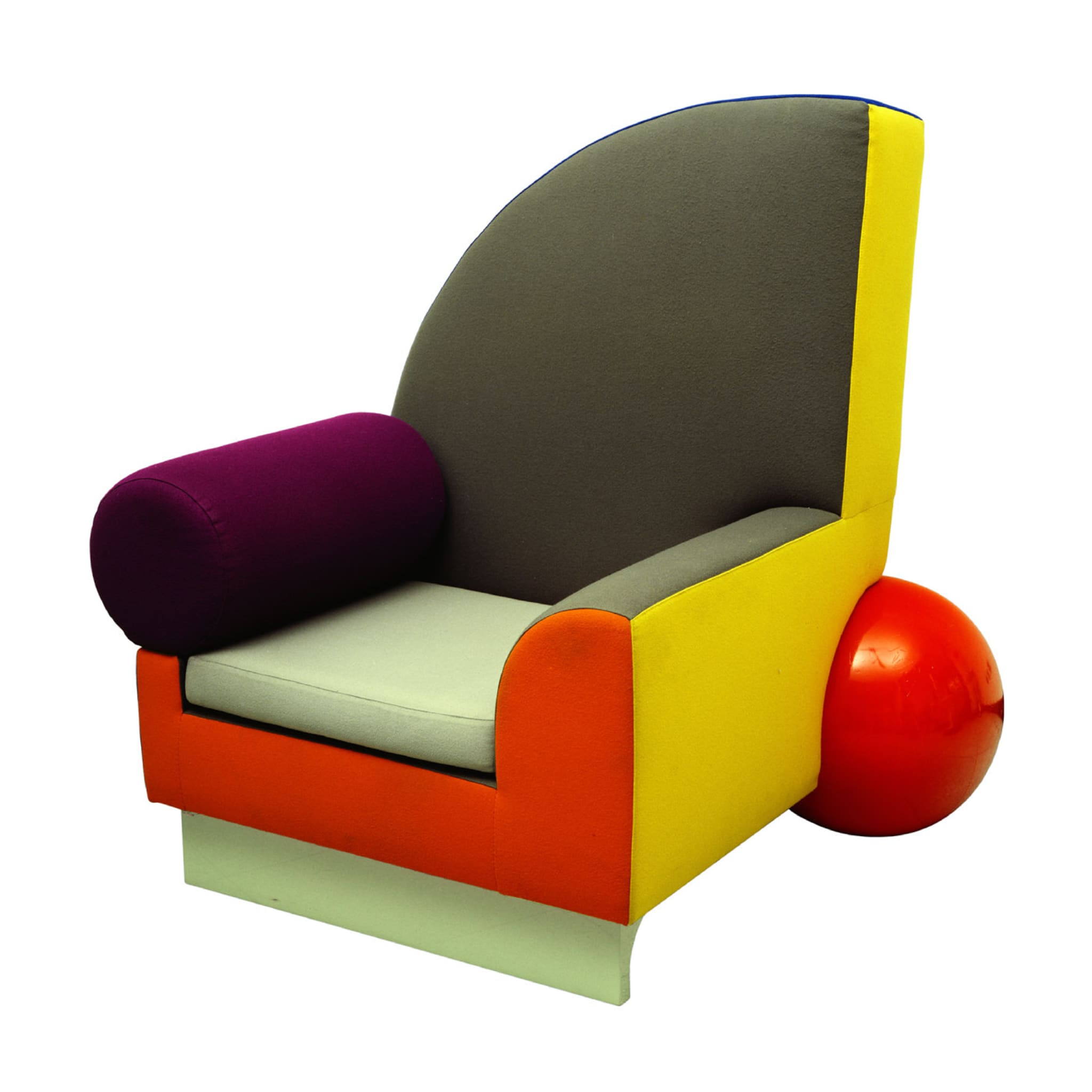 Bel Air Armchair by Peter Shire - Memphis Milano - Main view