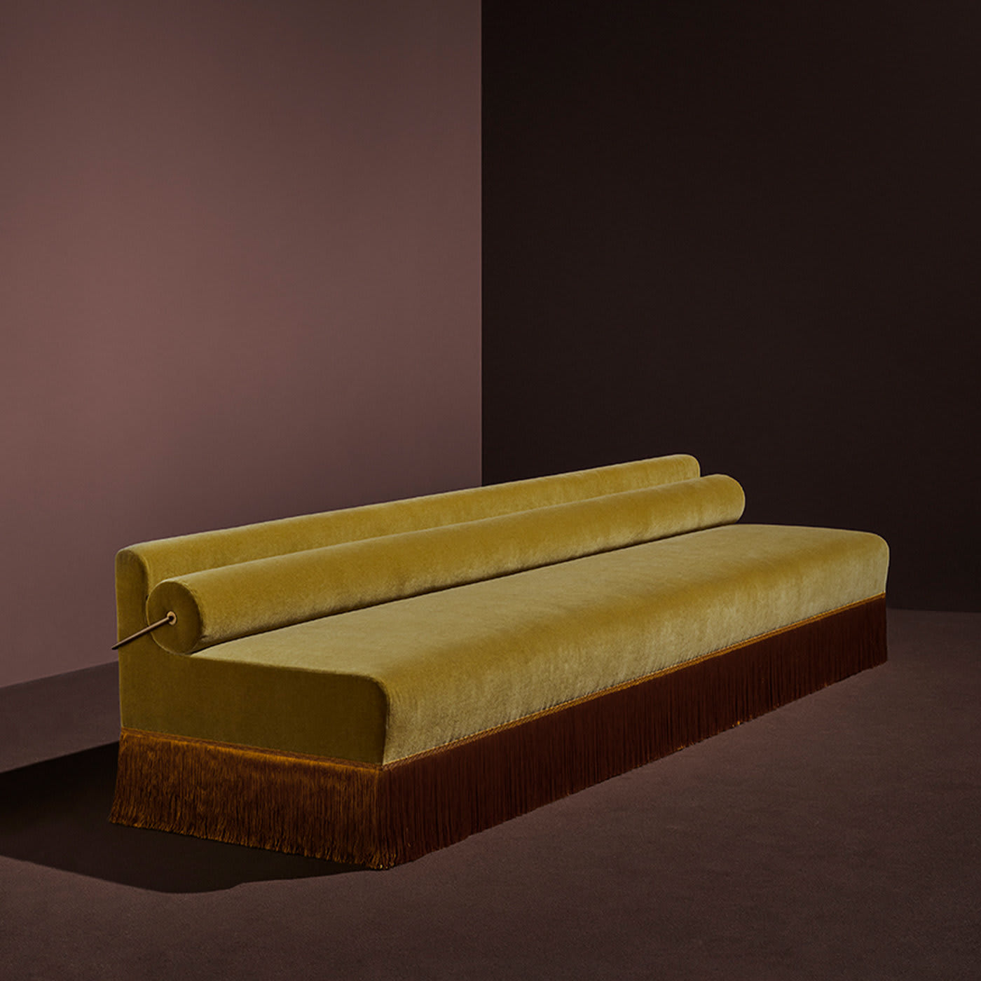 Signora Vintage Yellow Sofa by DimoreStudio - Dimoremilano