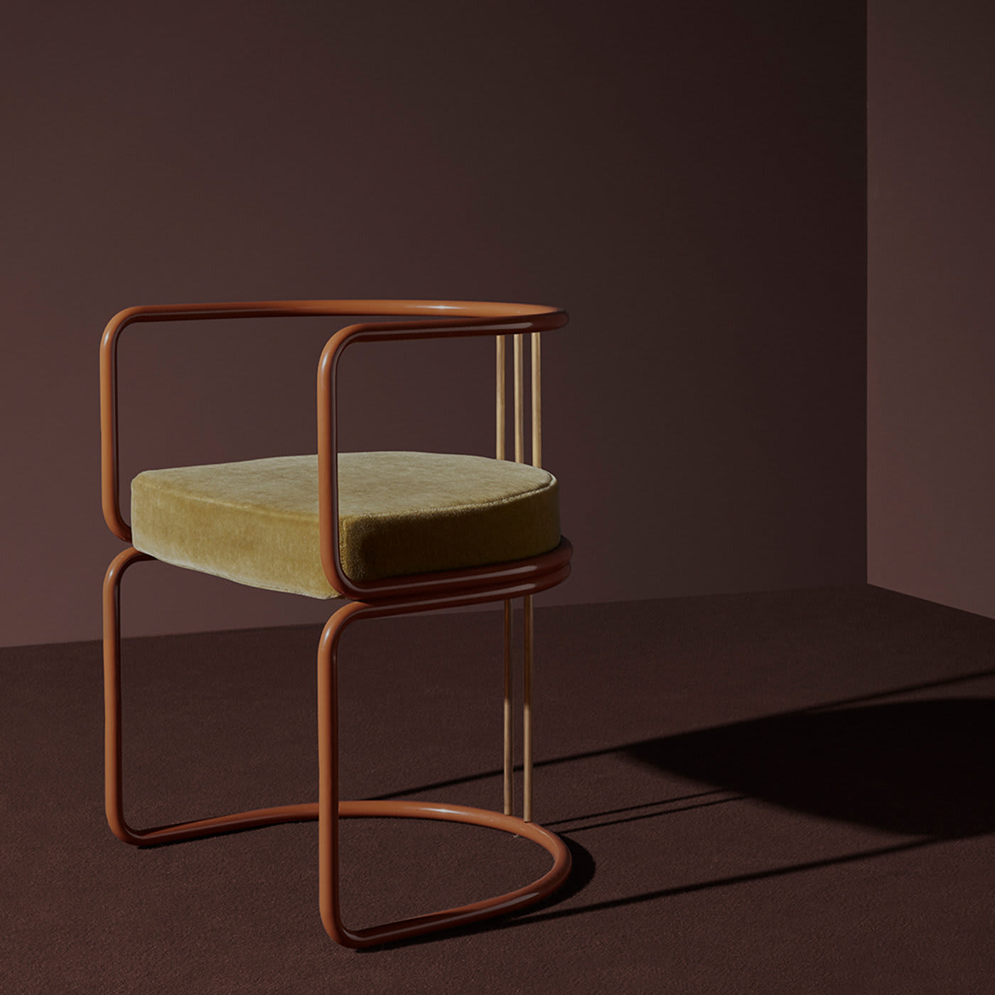 Razionalista Green Chair by DimoreStudio - Dimoremilano