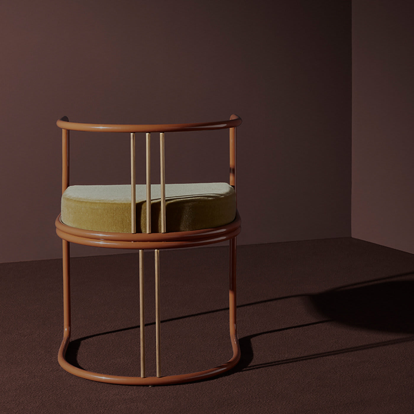 Razionalista Green Chair by DimoreStudio - Dimoremilano
