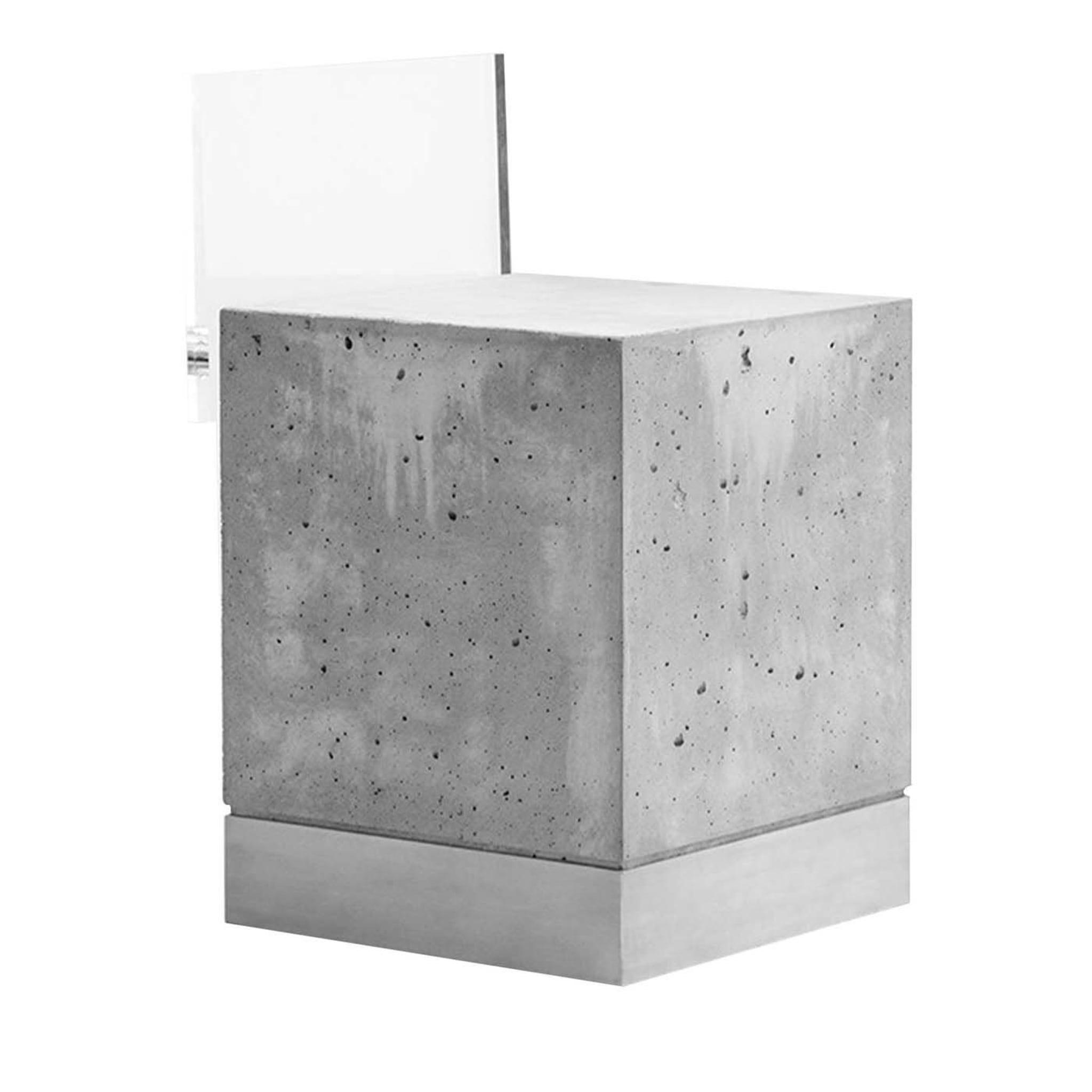 Techno Concrete Chair by Dimoremilano - Main view