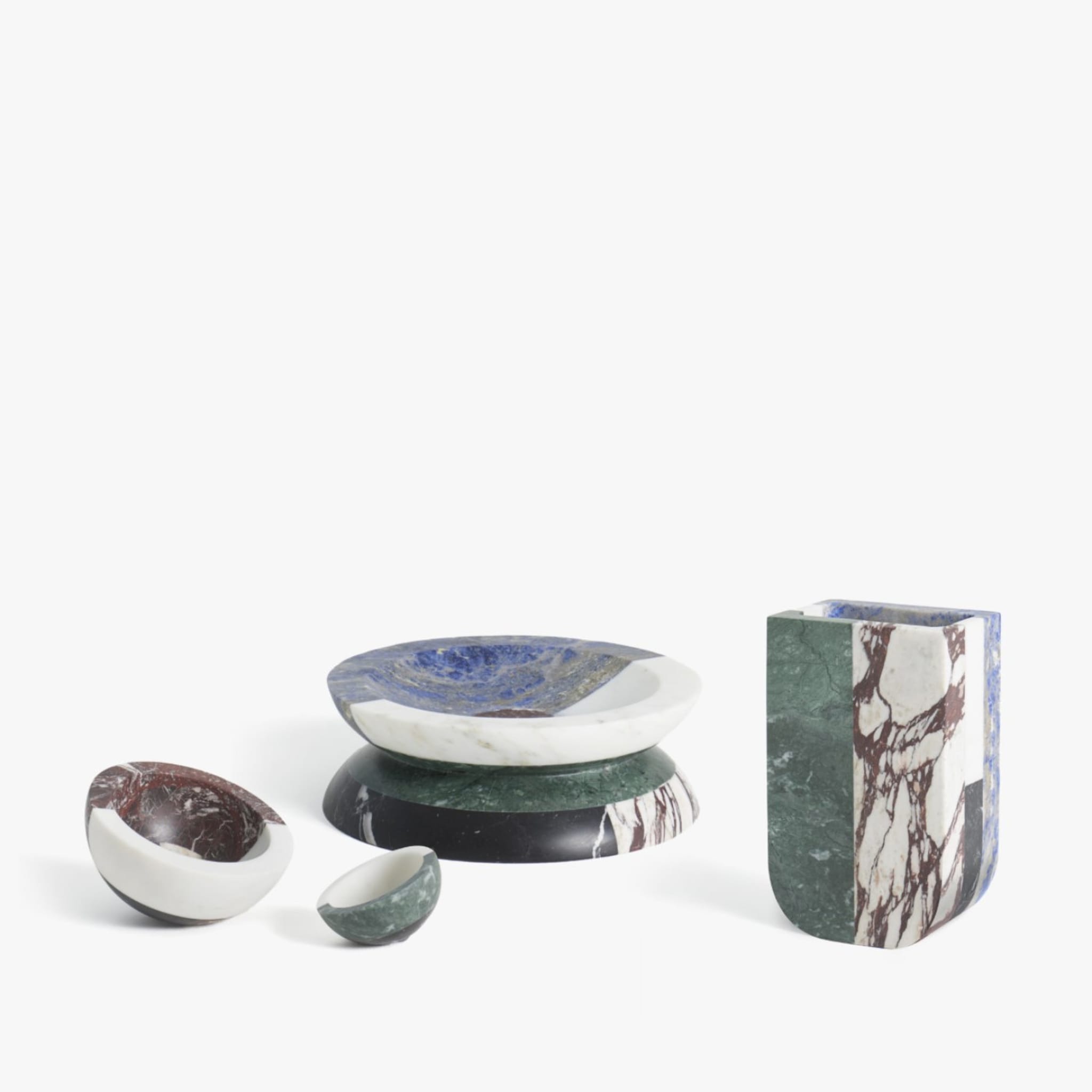 Gae Multicolor Marble Bowl by Arthur Arbesser - Alternative view 3