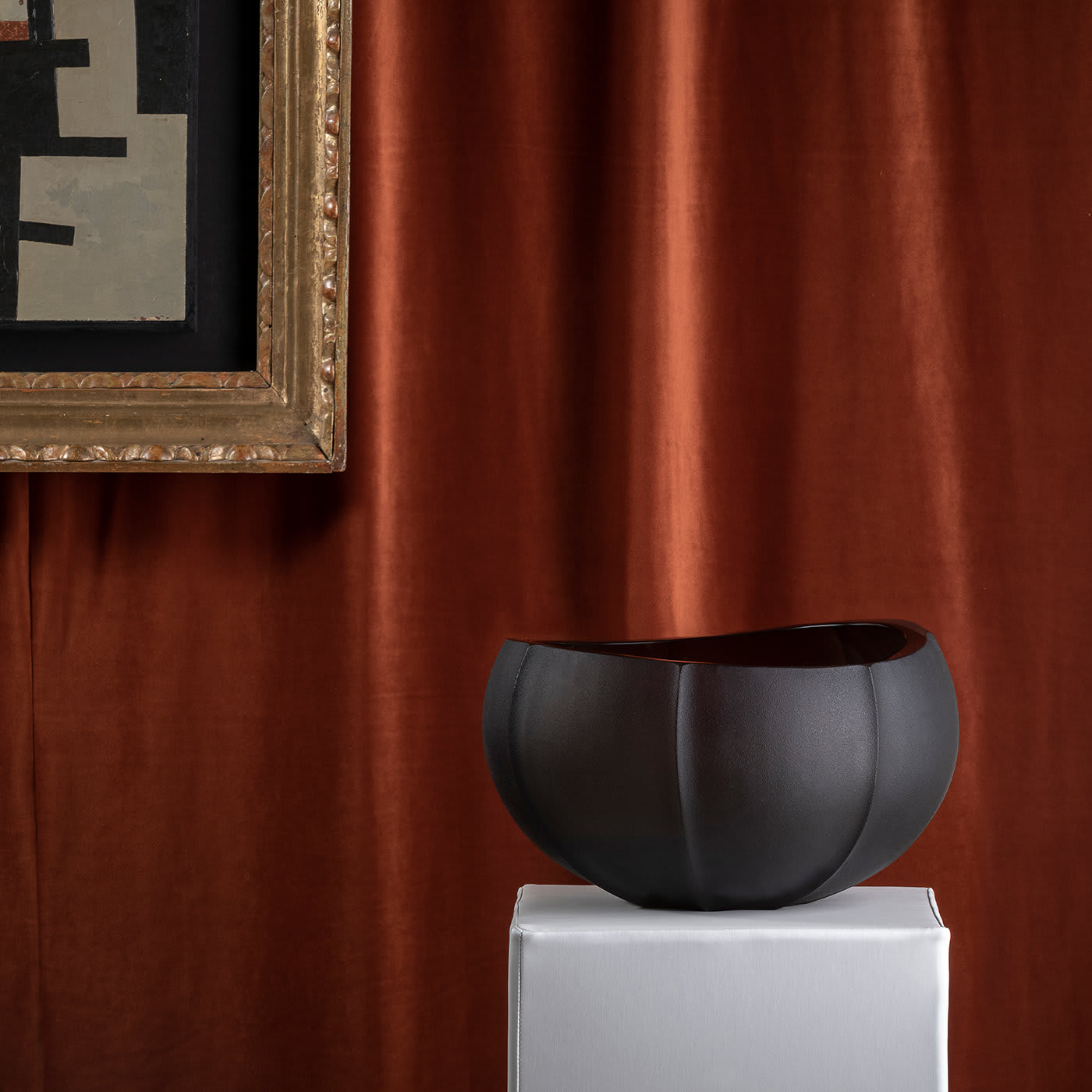Linae Medium Vase Smoke by Federico Peri  - Purho