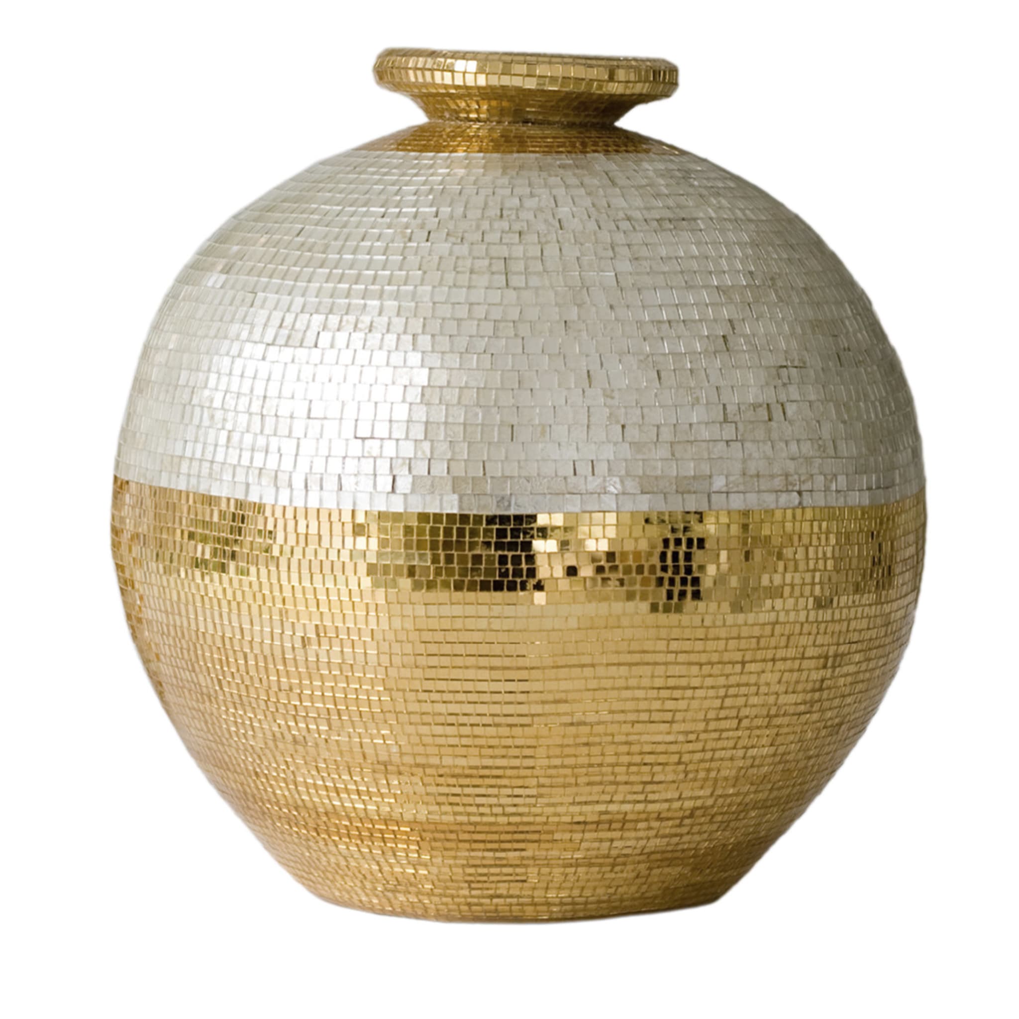 Vase in Gold und Elfenbein - Hauptansicht