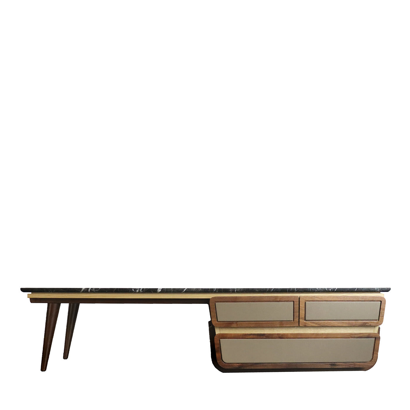 Fai M03 Bench with Drawers by Naji Mourani - 2K1M
