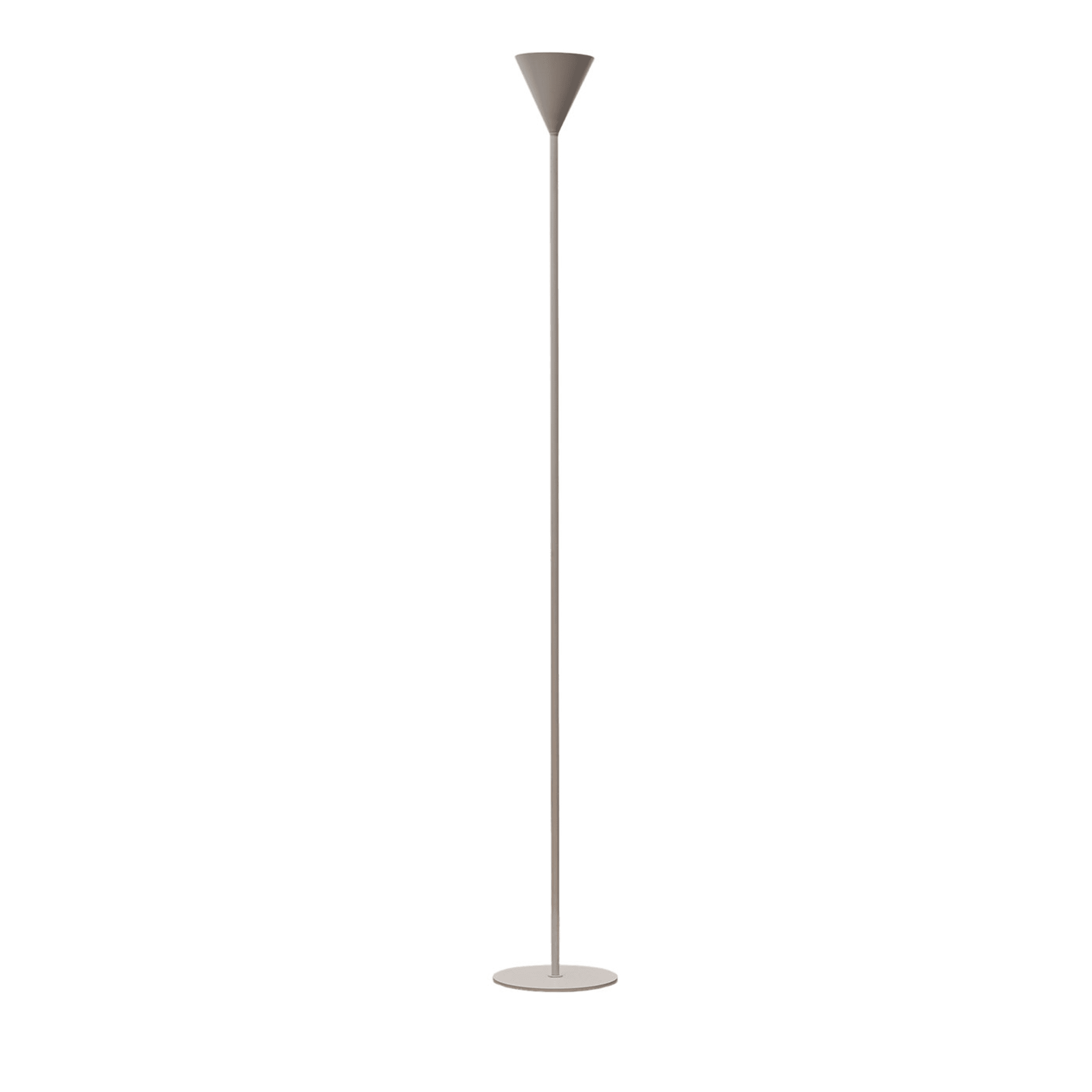 Cono Small White Floor Lamp by Carlo Guglielmi - Main view