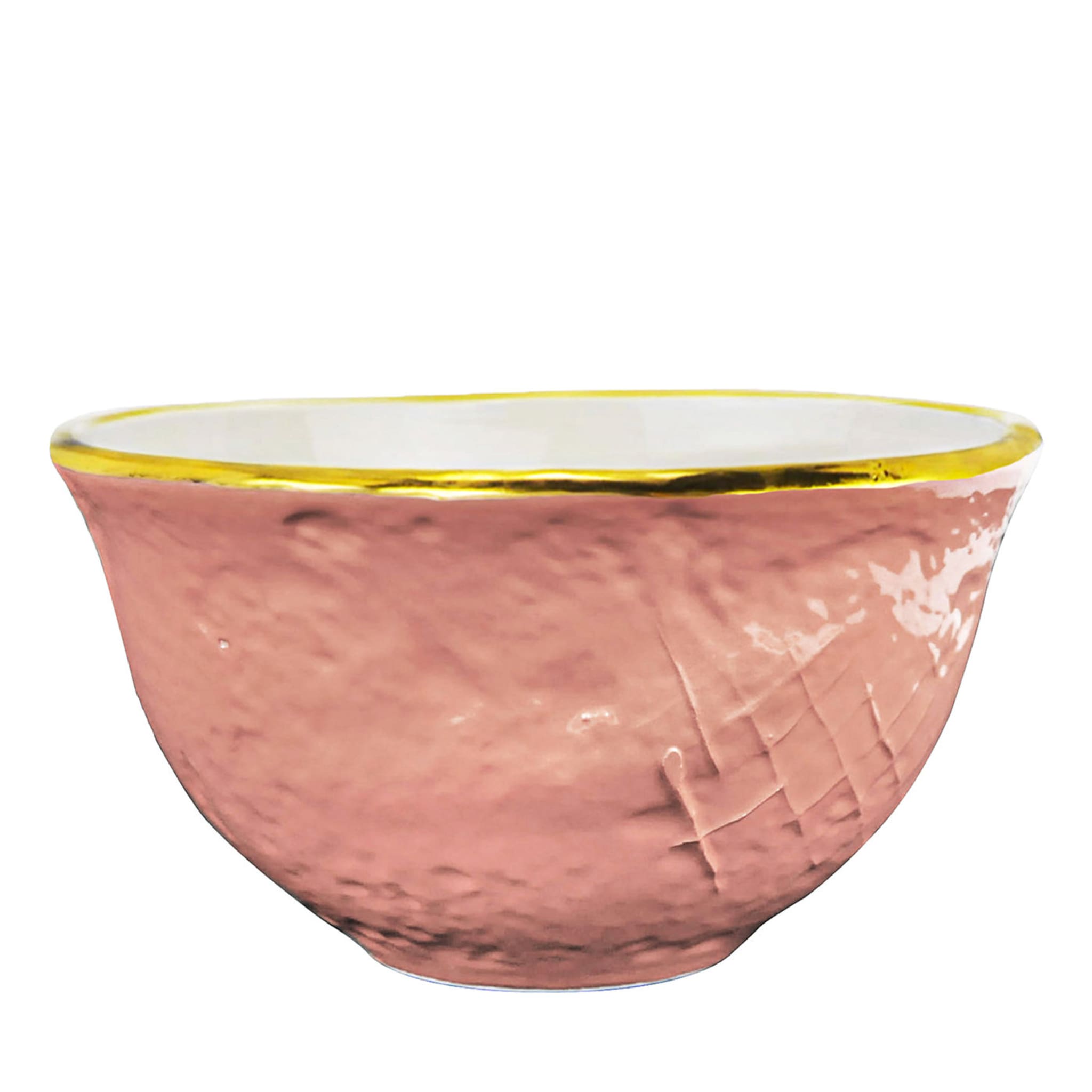 Set of 6 Preta Oro Dusty Pink Bowls 14cm - Main view