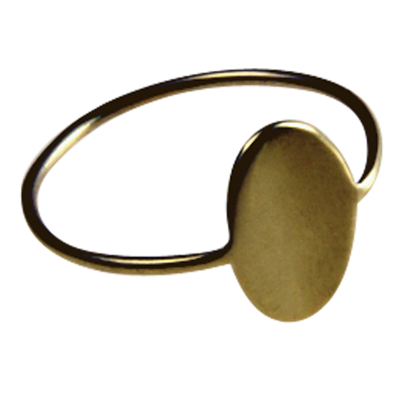 Gold Oval Ring - Maitea