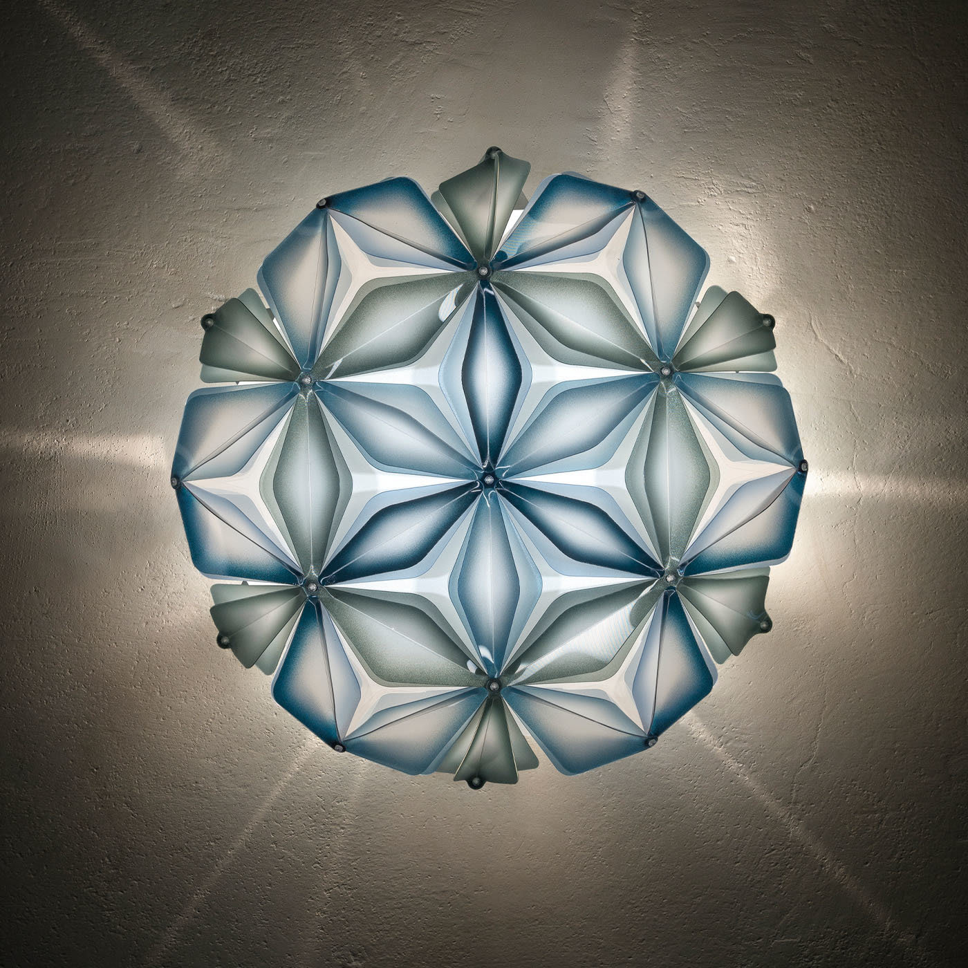 La Vie Blue Ceiling/Wall Lamp by Adriano Rachele - Slamp
