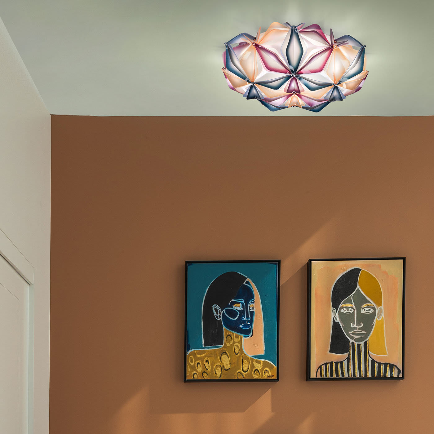 La Vie Multiblue Ceiling/Wall Lamp by Adriano Rachele - Slamp