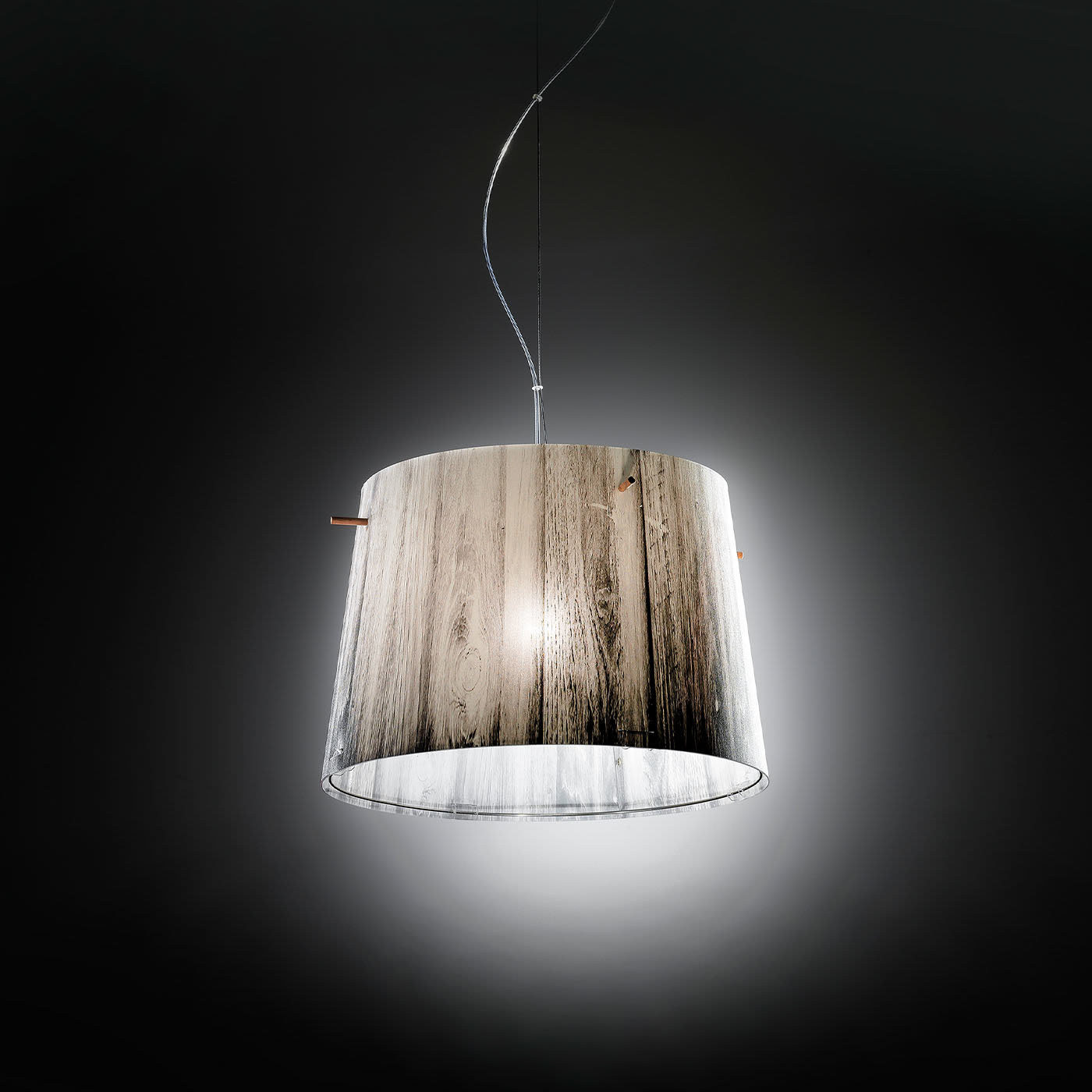 Woody White Pendant Lamp by Luca Mazza - Slamp