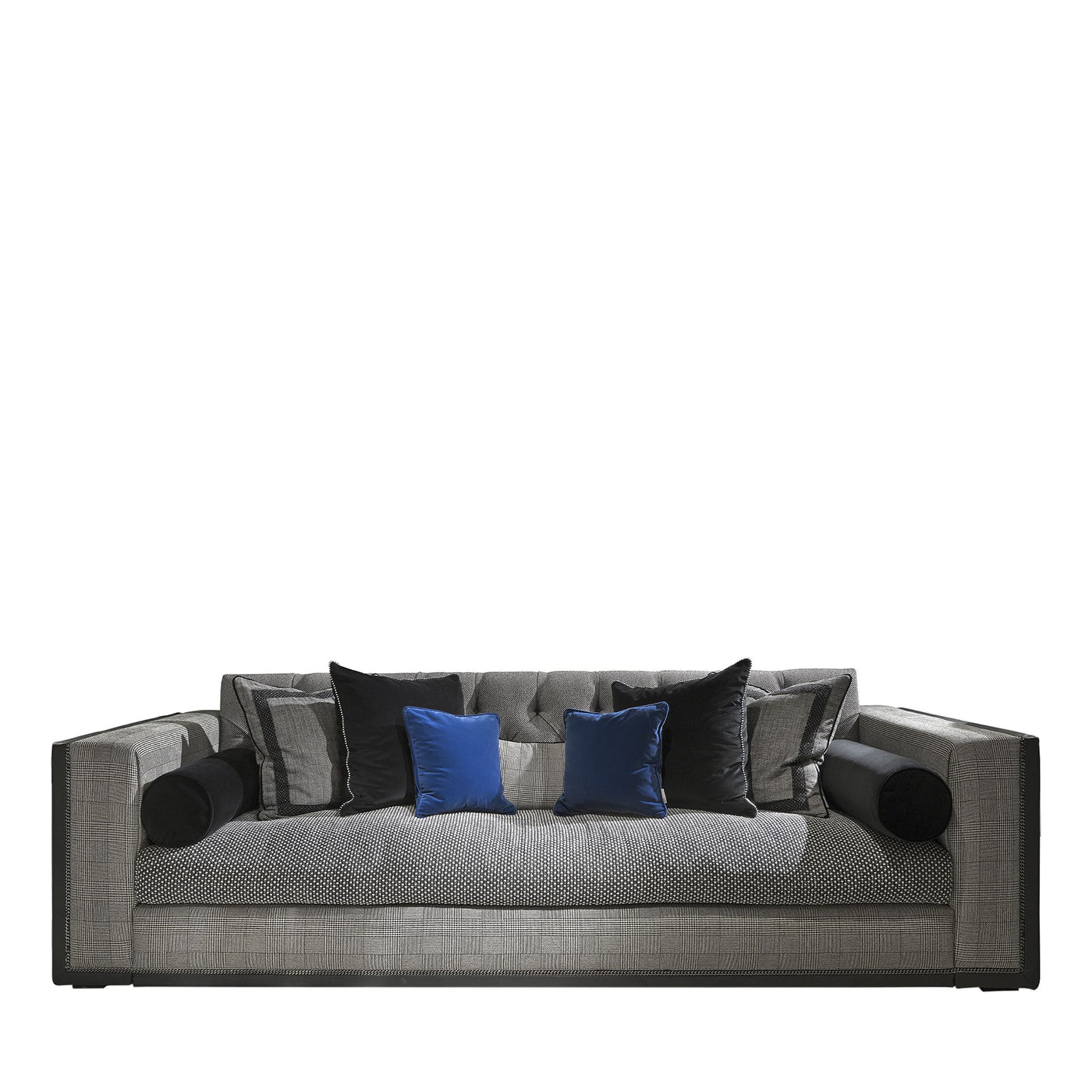 Soho Gray 3-Sitzer Sofa - Hauptansicht