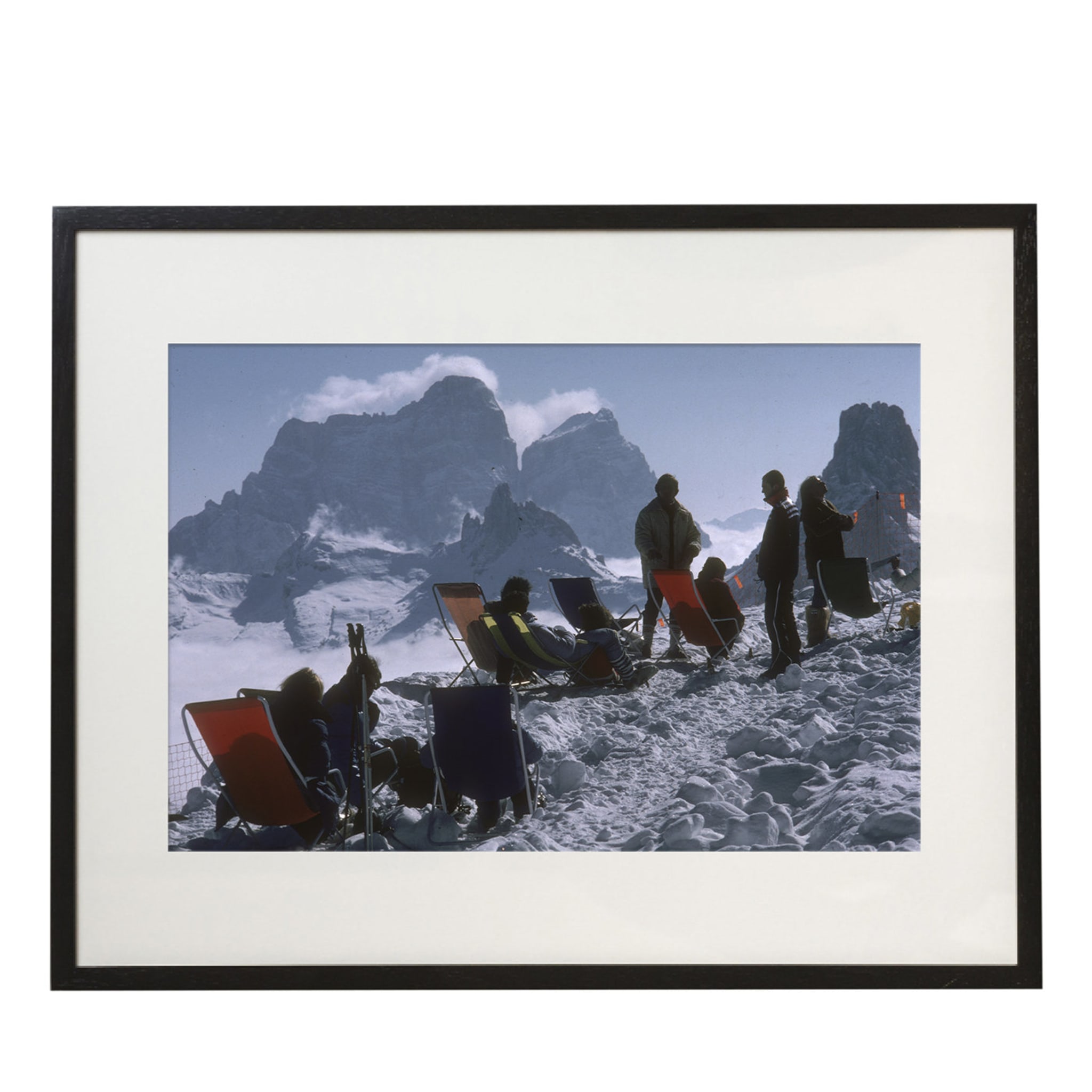 Cortina D'Ampezzo Impresión enmarcada pequeña nº 2 - Vista principal