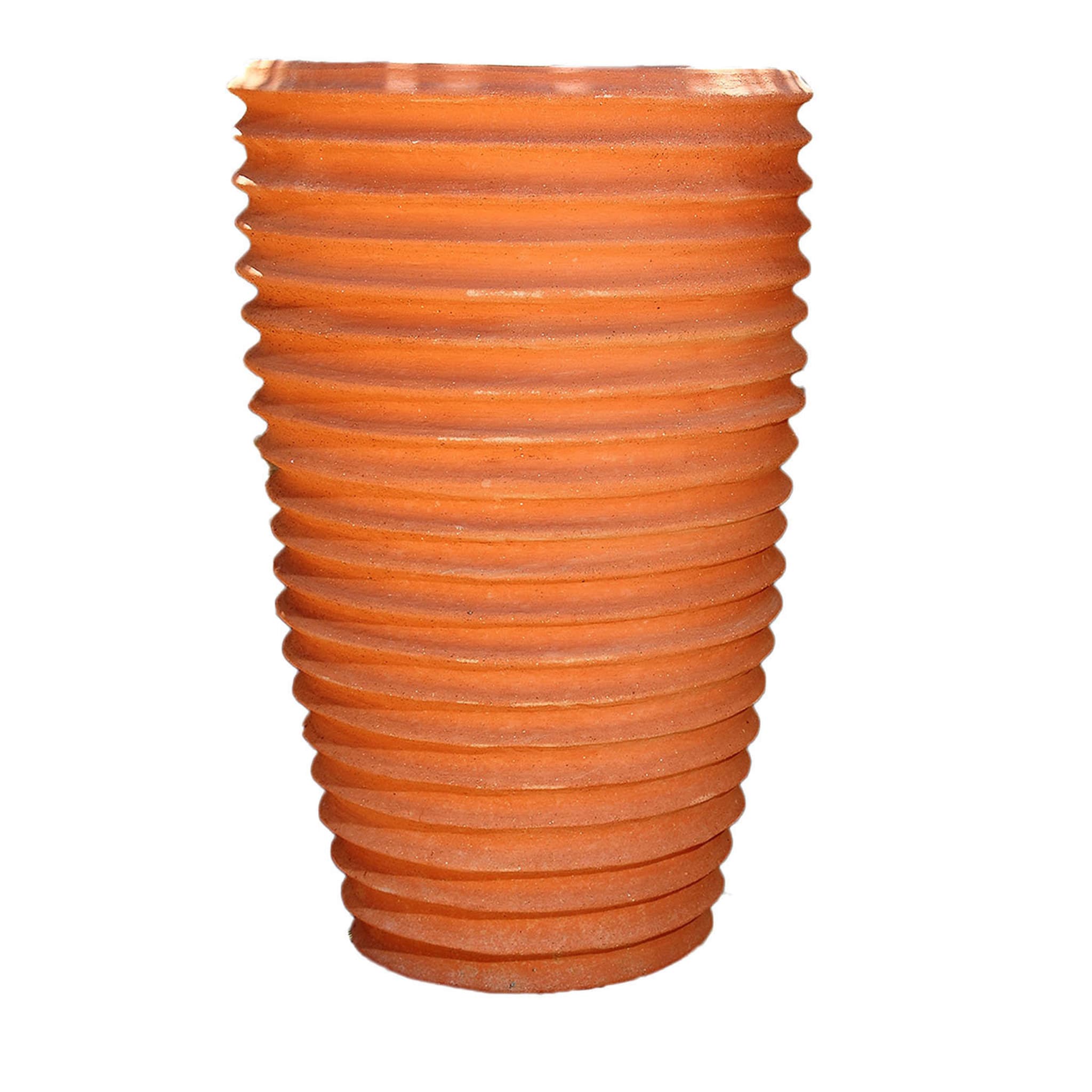 Grooved Amphora Vase - Main view