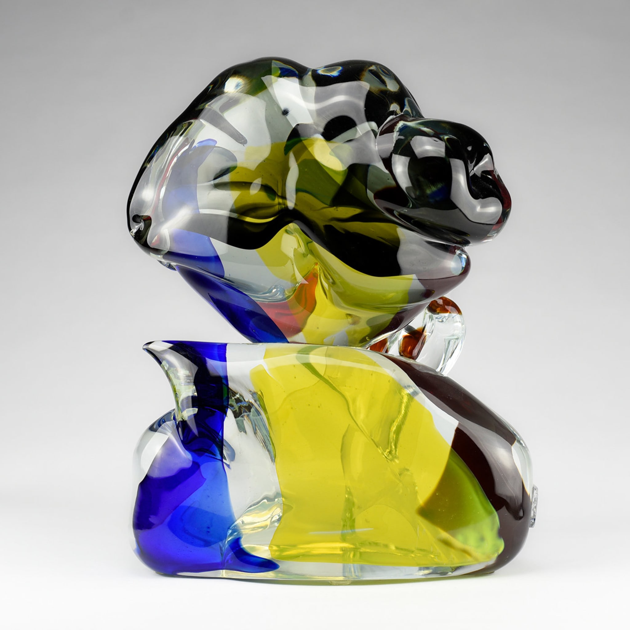 Escultura de vidrio policromado Sorriso - Vista alternativa 2