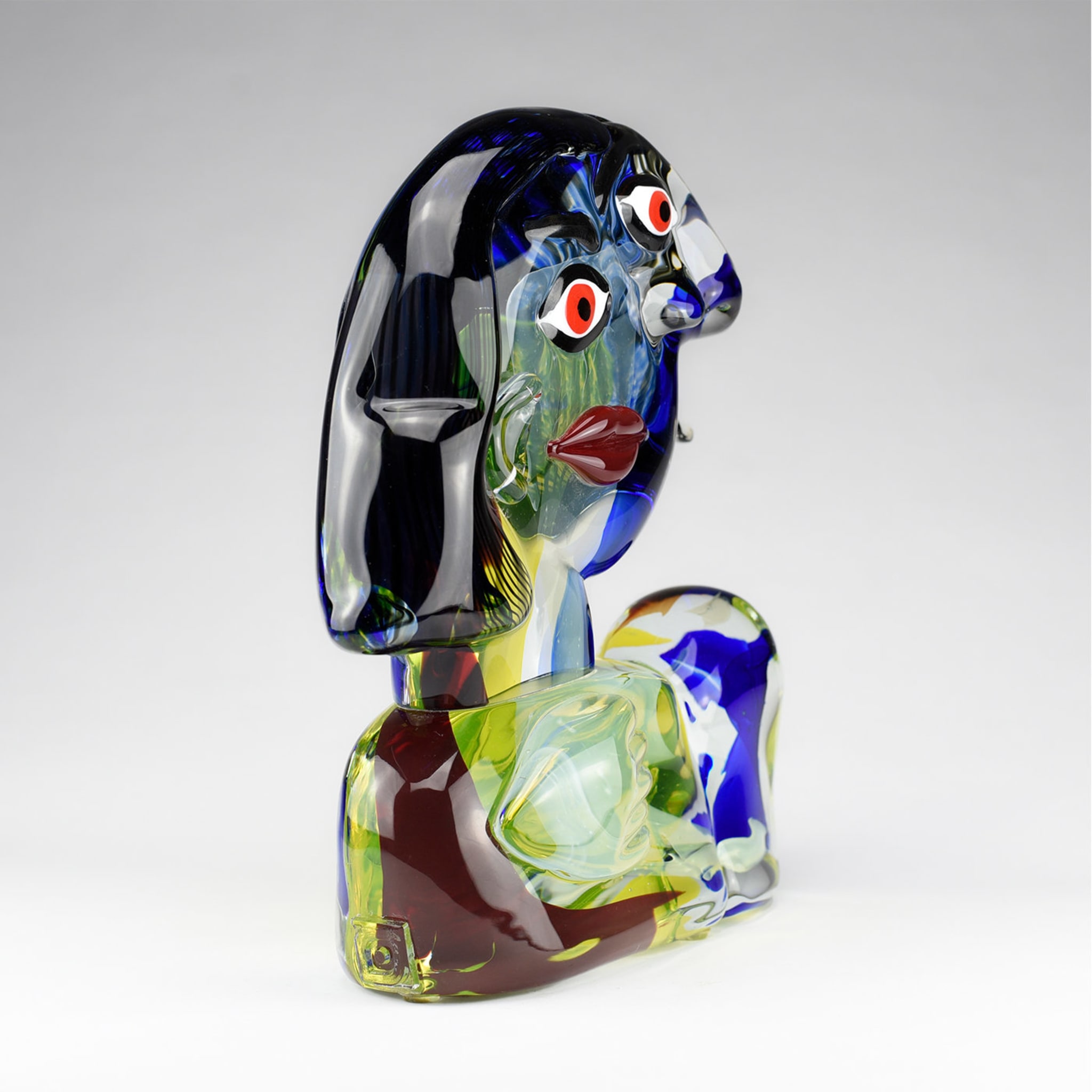 Dora Maar Polychrome Glass Sculpture - Alternative view 1