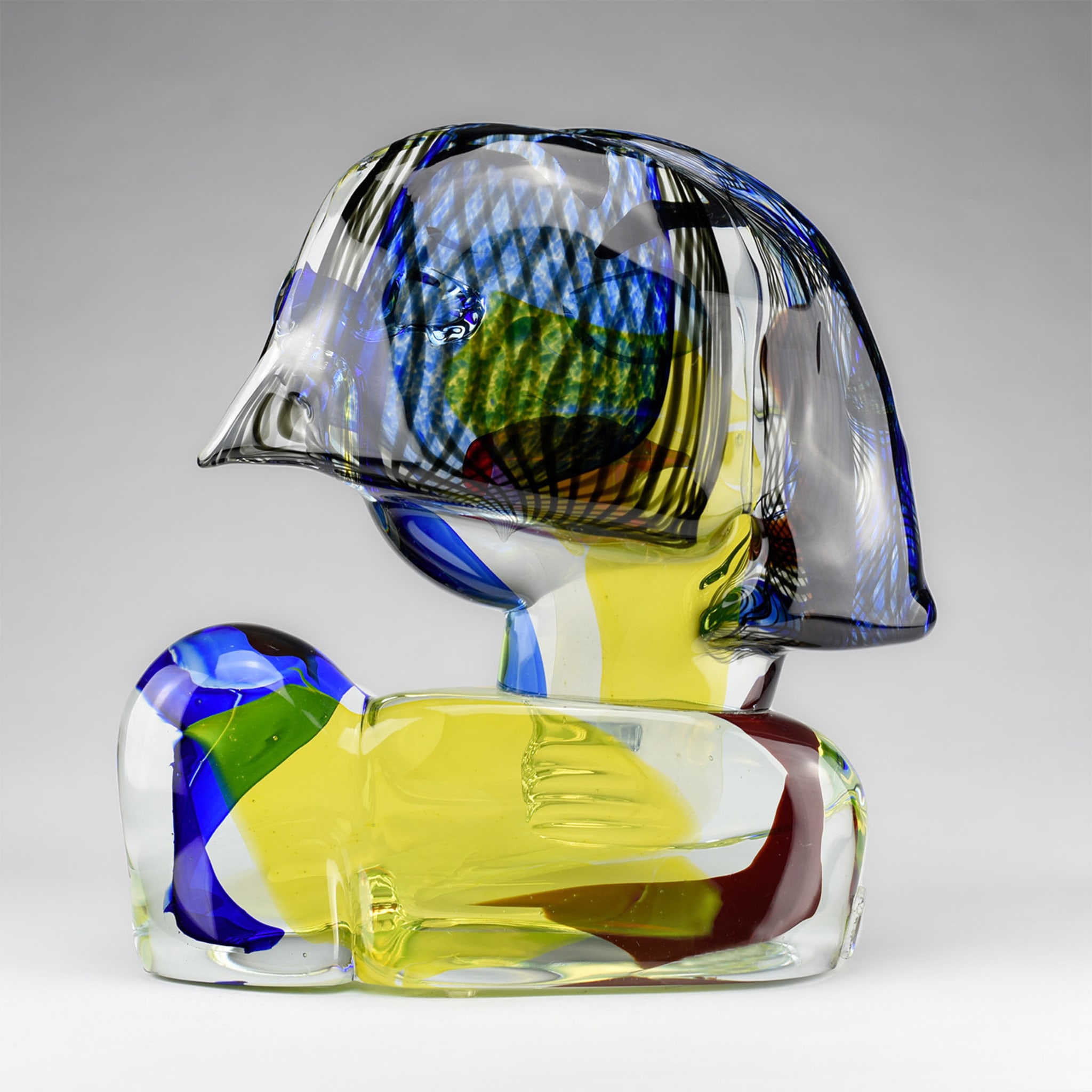 Dora Maar Polychrome Glass Sculpture - Alternative view 2