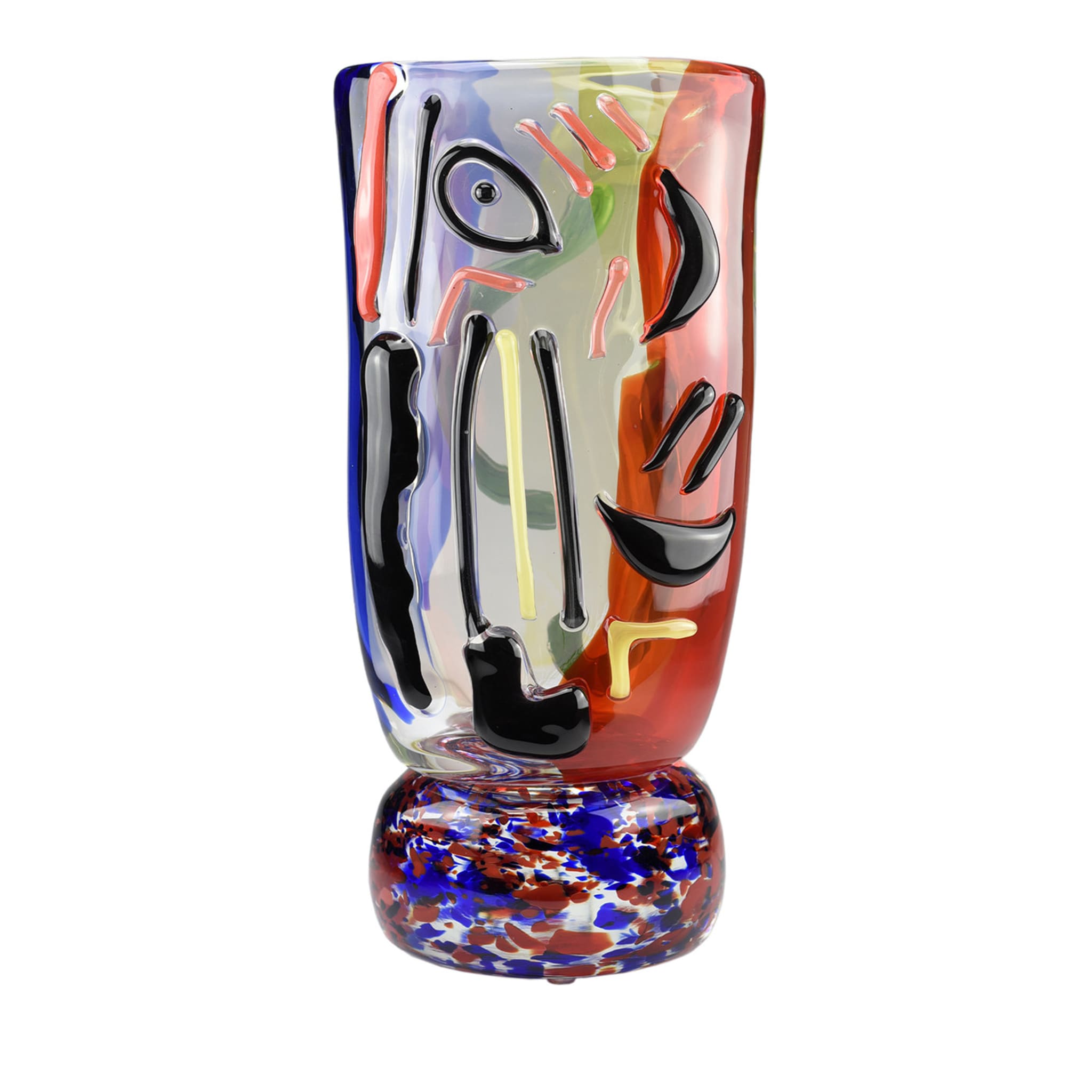 Vase polychrome anthropomorphique - Vue principale