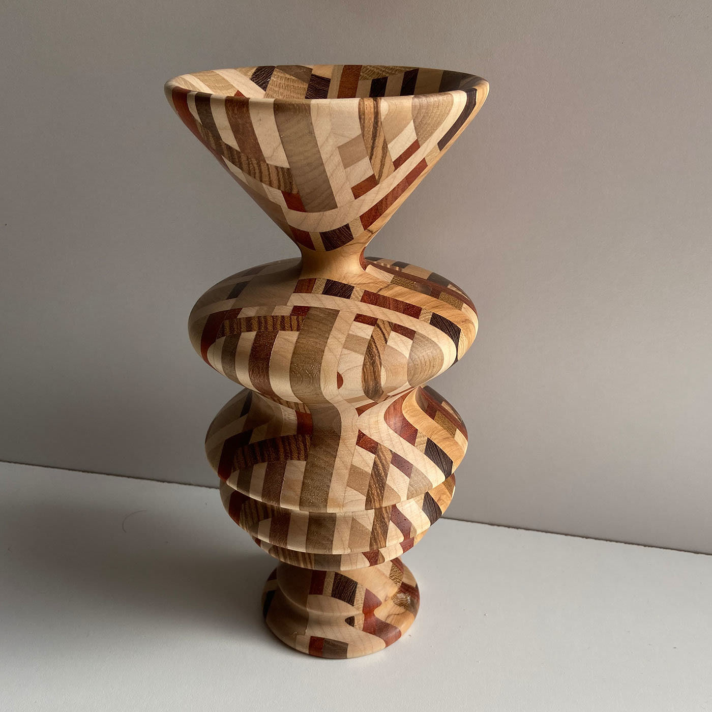 Onda Polychrome Vase #1 - Vito Salerno