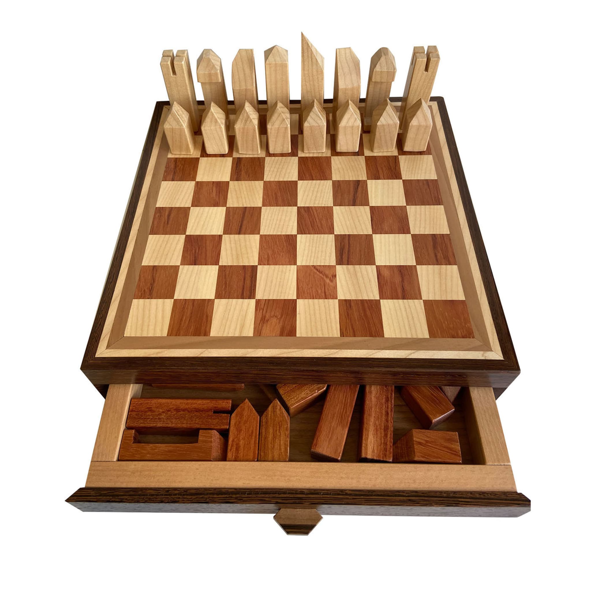 Maple and Bubinga Chessboard - Main view